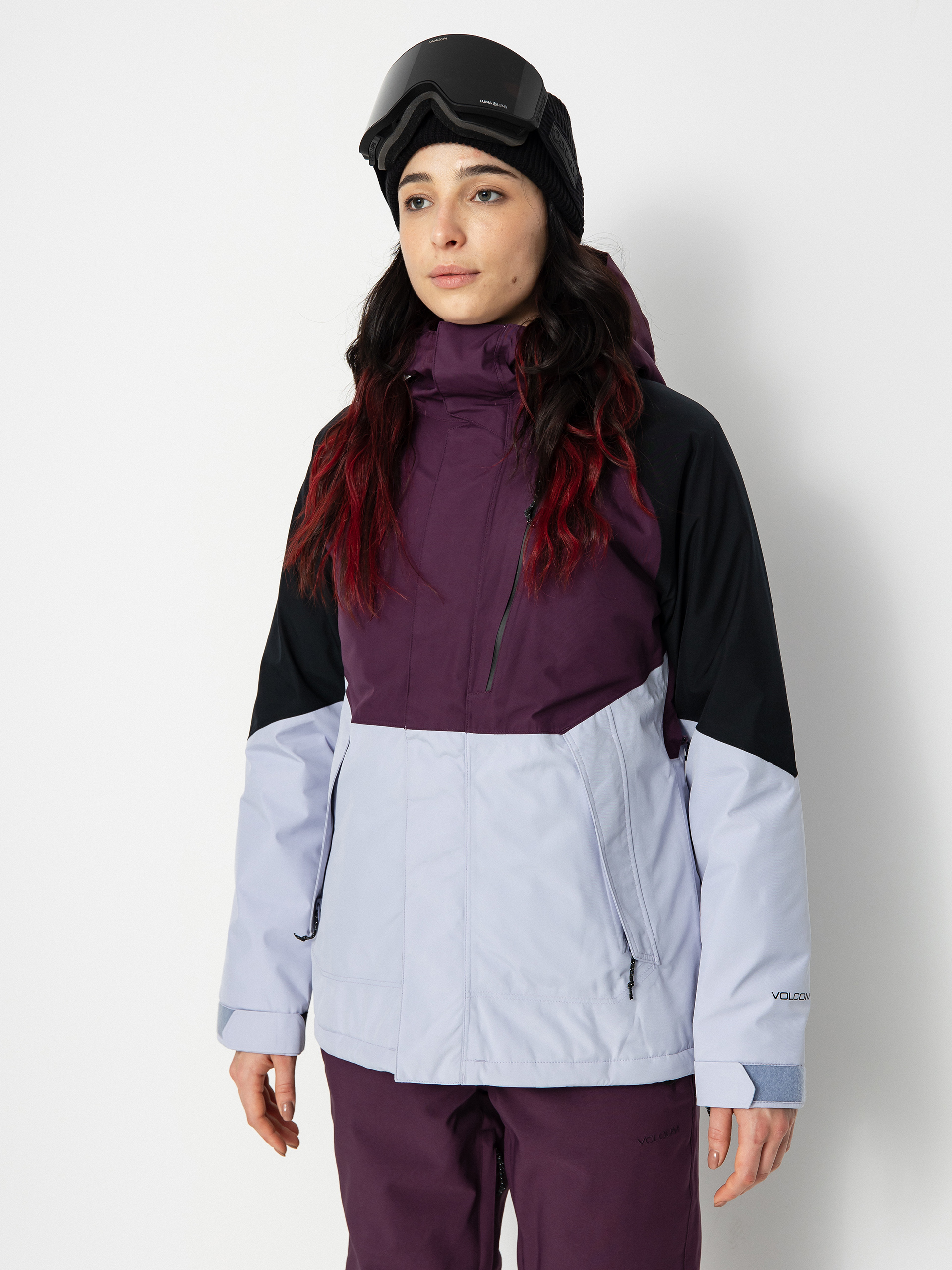 Womens Volcom V.Co Aris Ins Gore Snowboard jacket (blackberry)