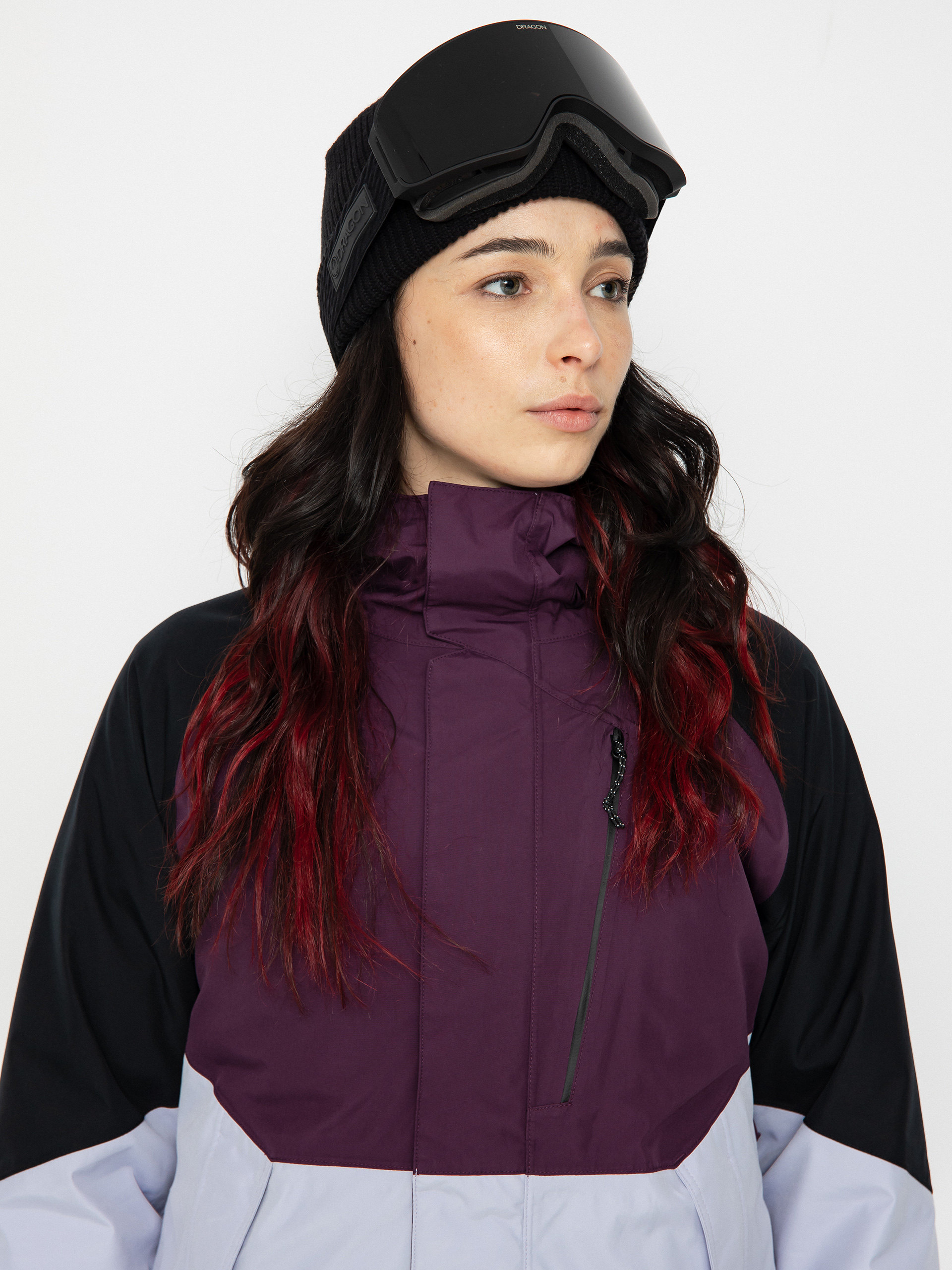 Damen Volcom V.Co Aris Ins Gore Snowboardjacke (blackberry)