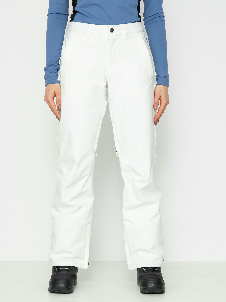 Womens Burton Society Snowboard pants (stout white)