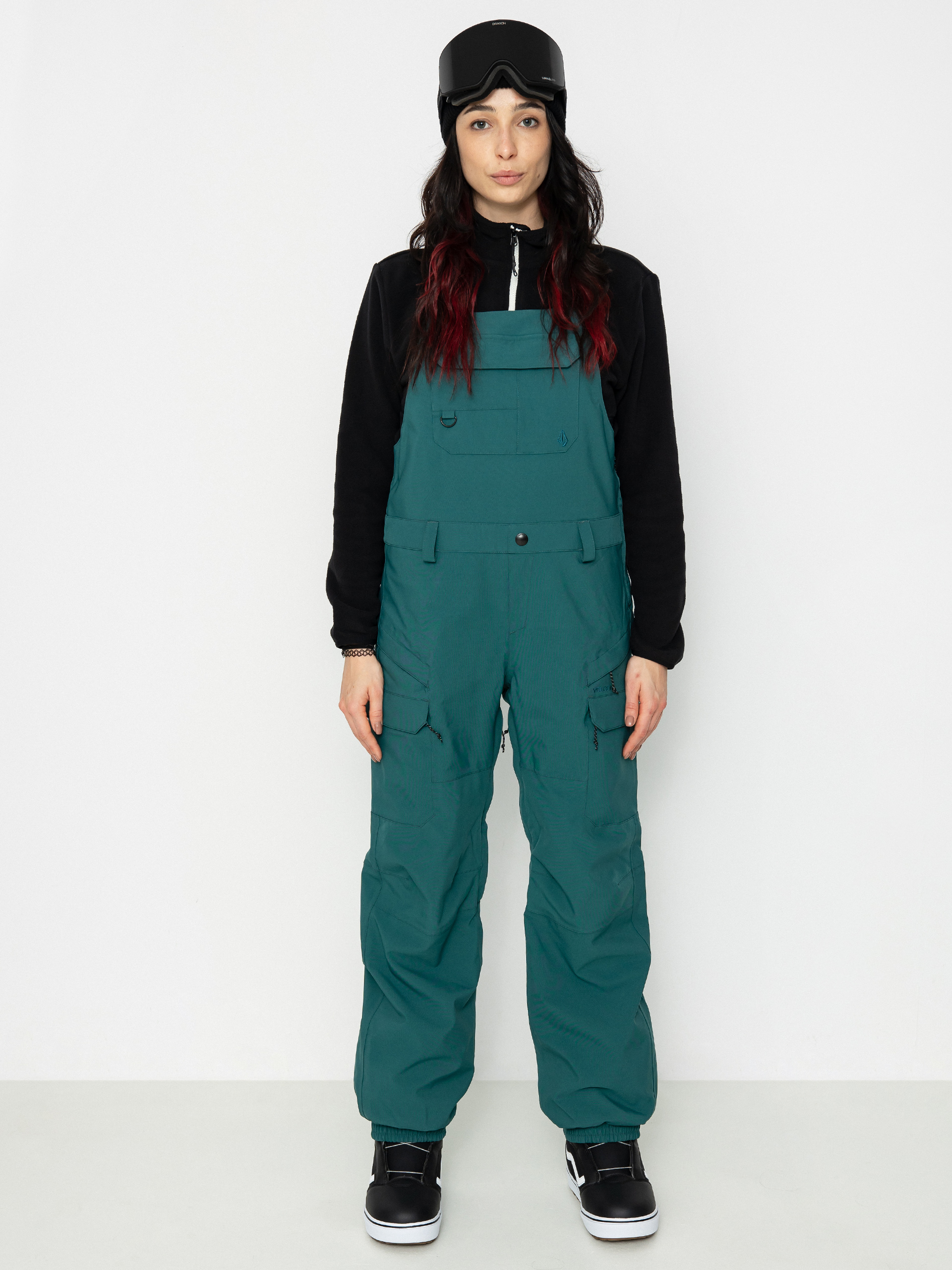 Volcom Creston 3Dstretch Bib Overall Snowboardhose Wmn (balsam)