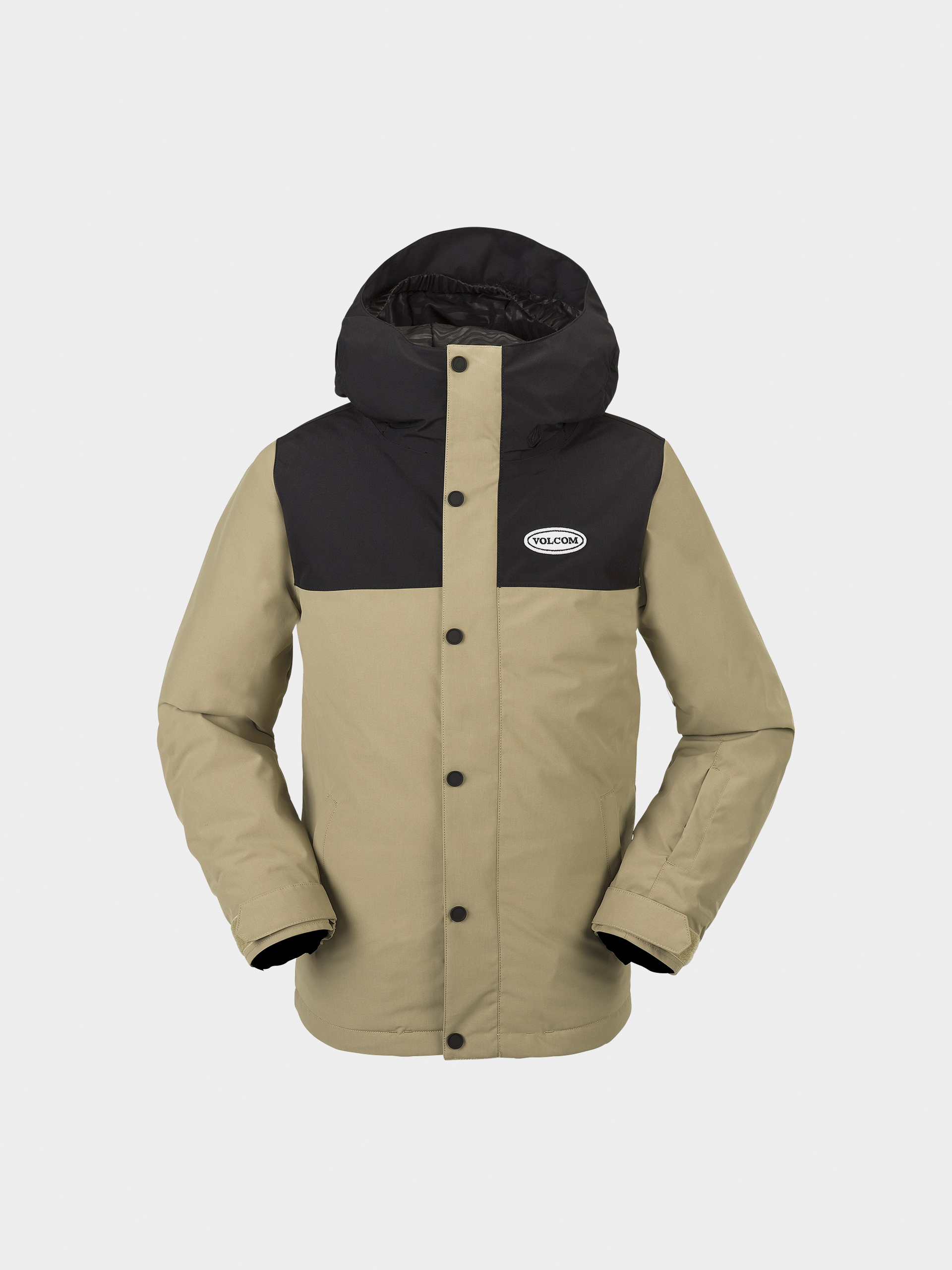 Volcom Stone.91 Ins JR Snowboardjacke (dark khaki)