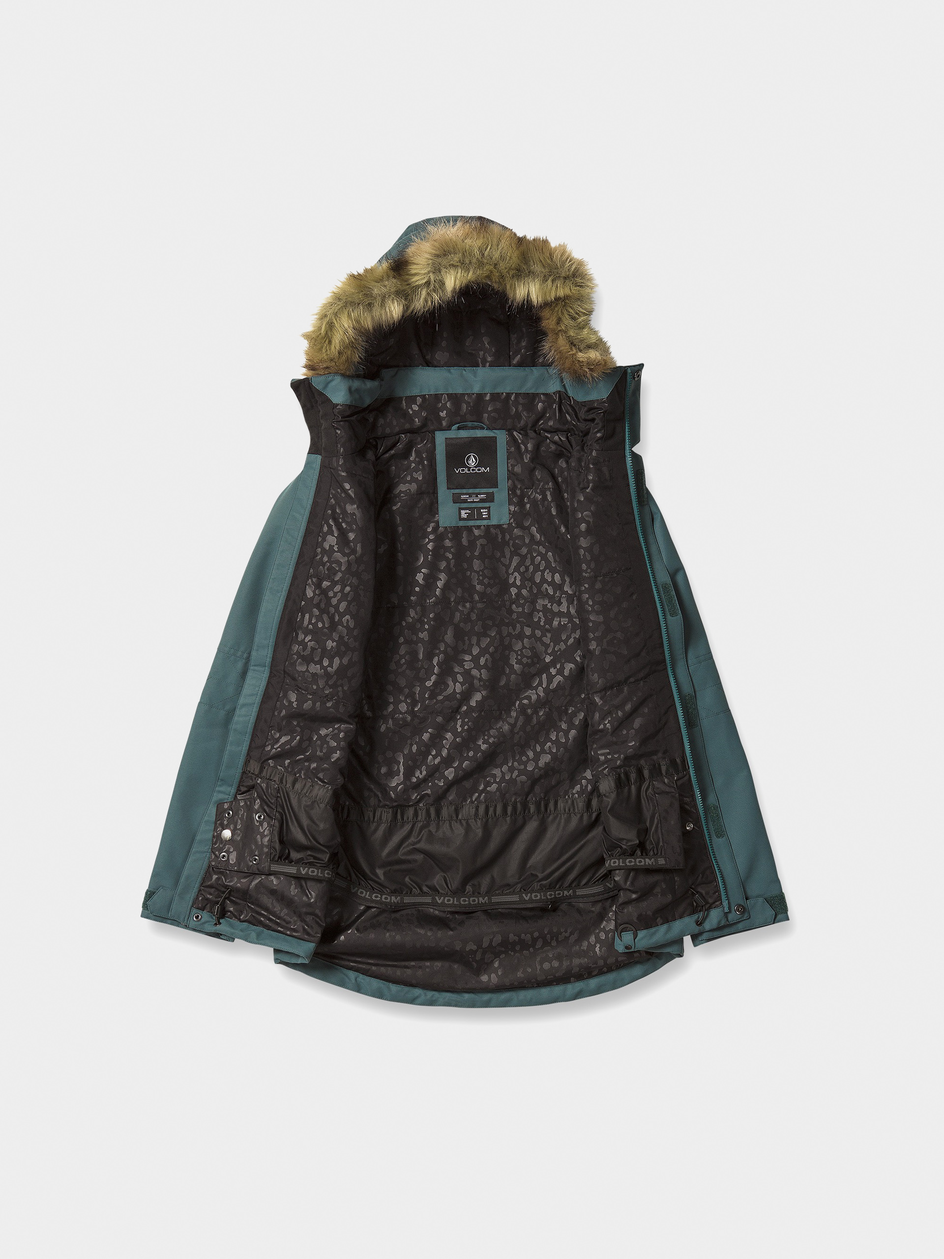Damen Volcom Fawn Ins Snowboardjacke (balsam)