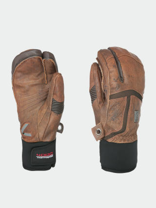 Level Gloves Off Piste Leather Trigger (leather brown)