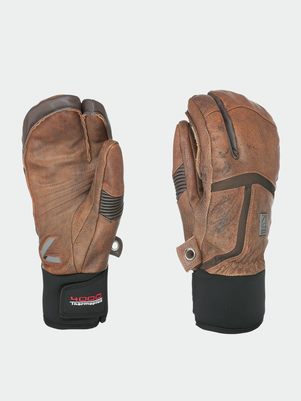 Level Handschuhe Off Piste Leather Trigger (leather brown)