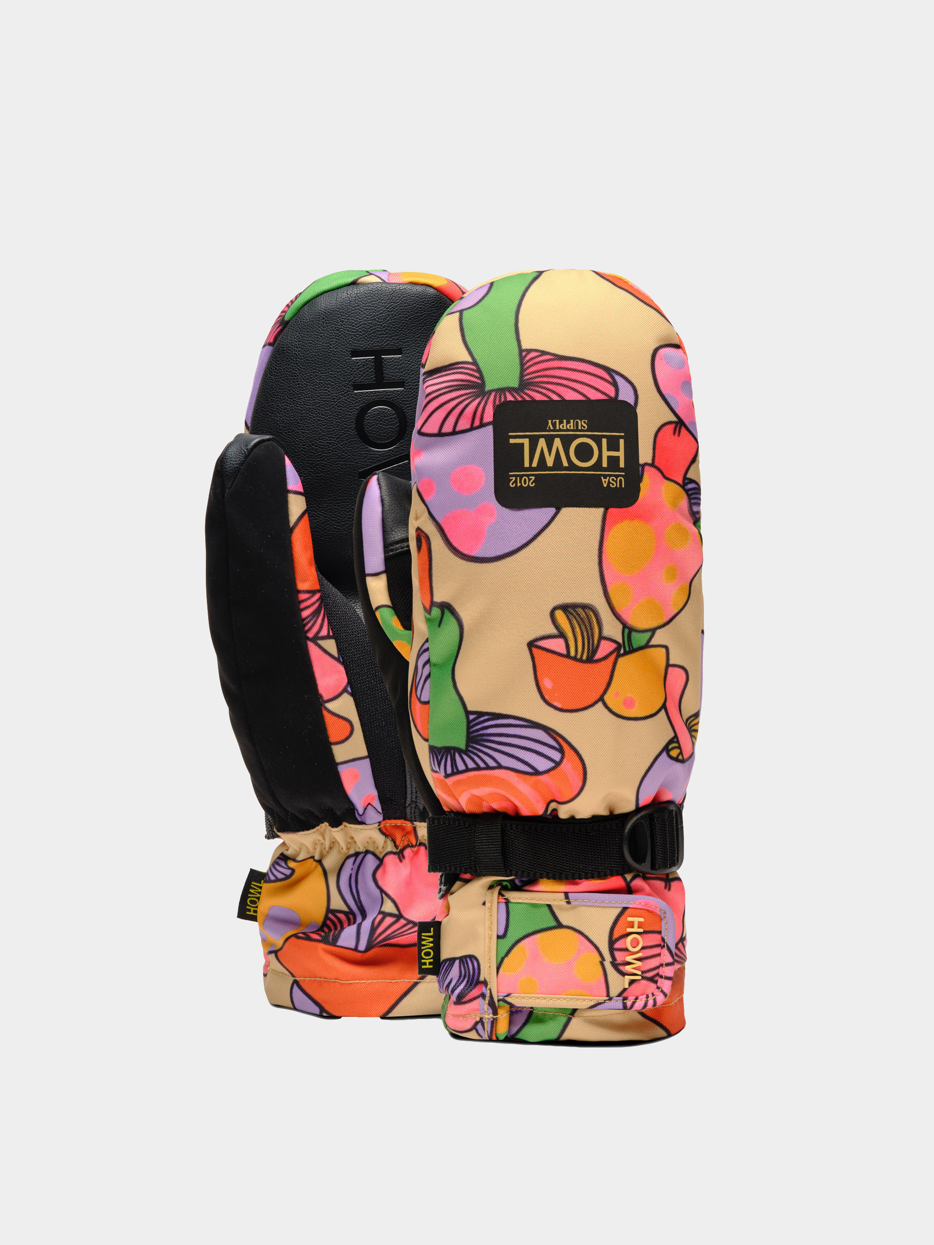 Howl Fairbanks Mitt Gloves (mushroom)