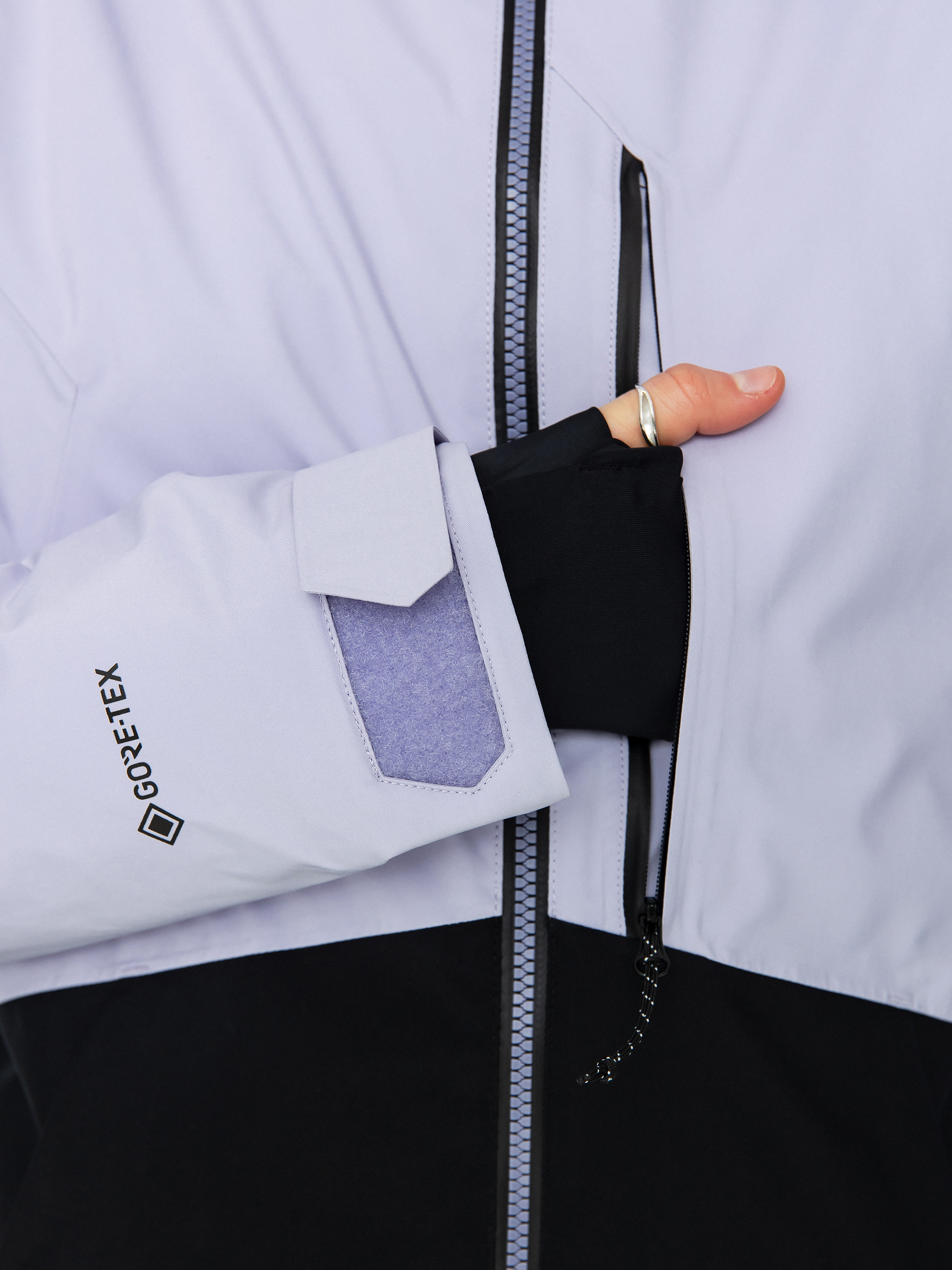 Damen Volcom 3D Stretch Gore Snowboardjacke (lilac ash)