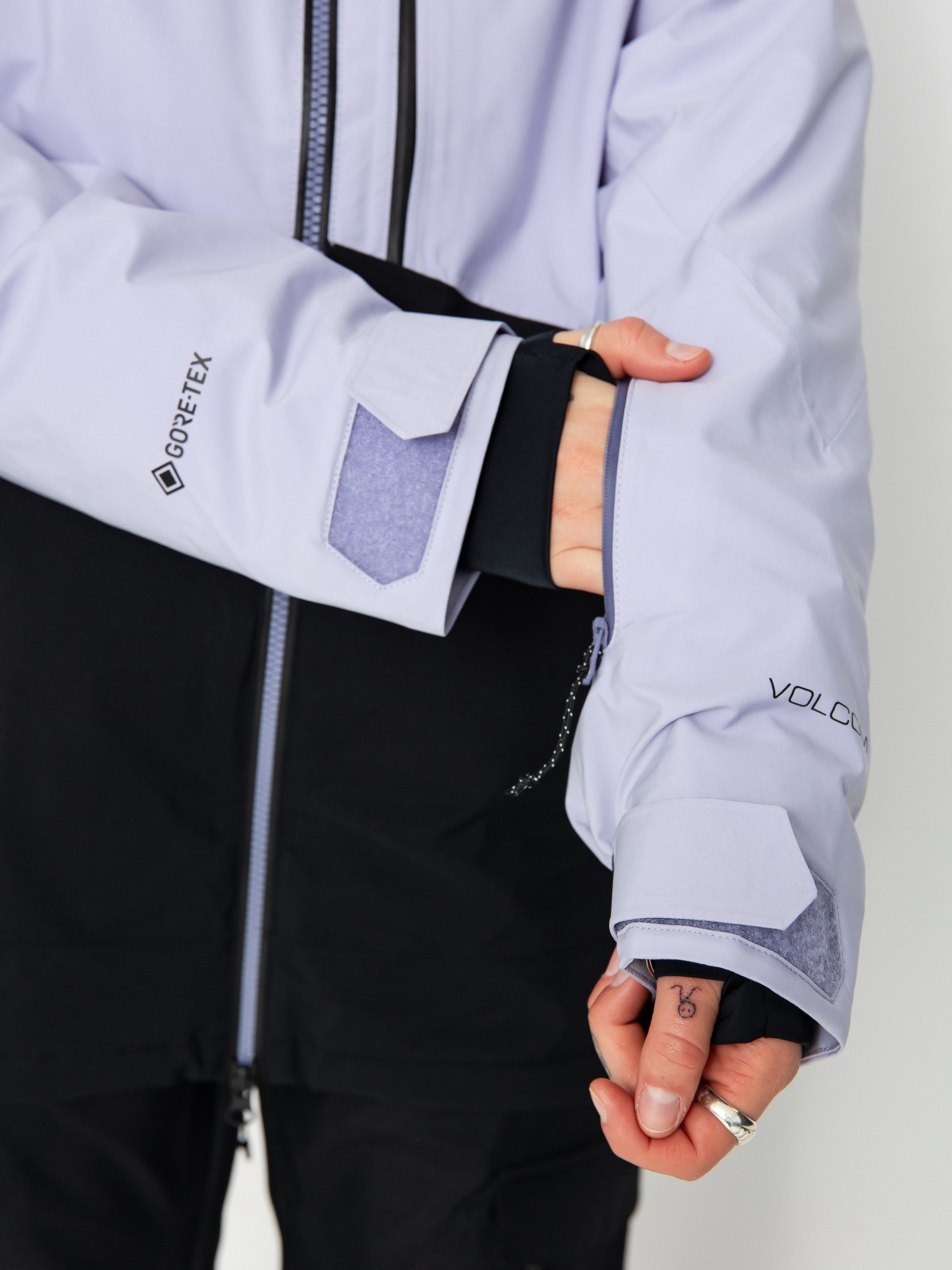 Damen Volcom 3D Stretch Gore Snowboardjacke (lilac ash)