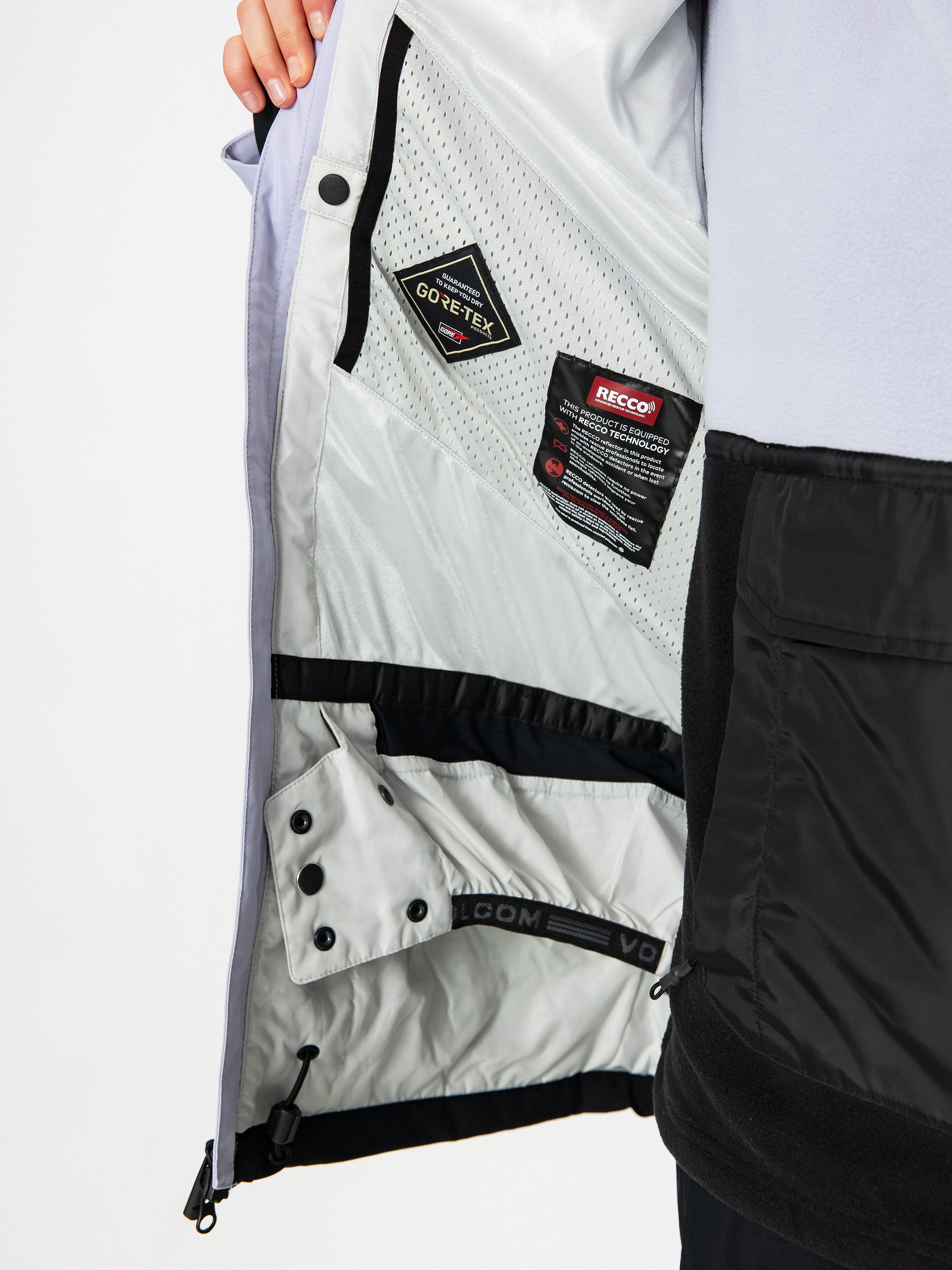 Womens Volcom 3D Stretch Gore Snowboard jacket (lilac ash)