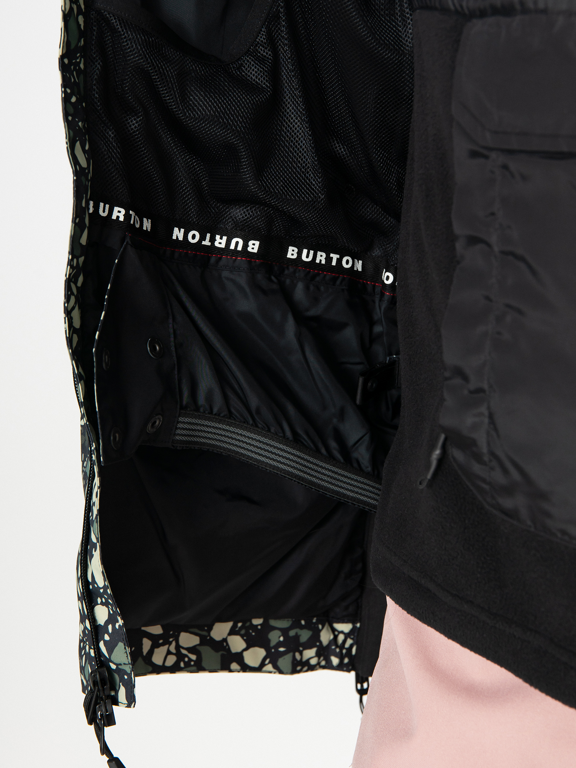 Damen Burton Lalik Snowboardjacke (sediment/true black)