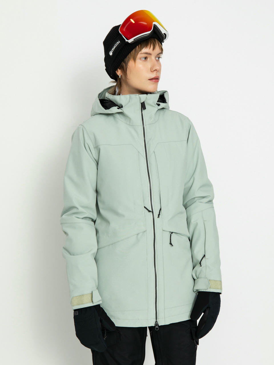 Volcom Shelter 3D Stretch Snowboardjacke Wmn (sage frost)