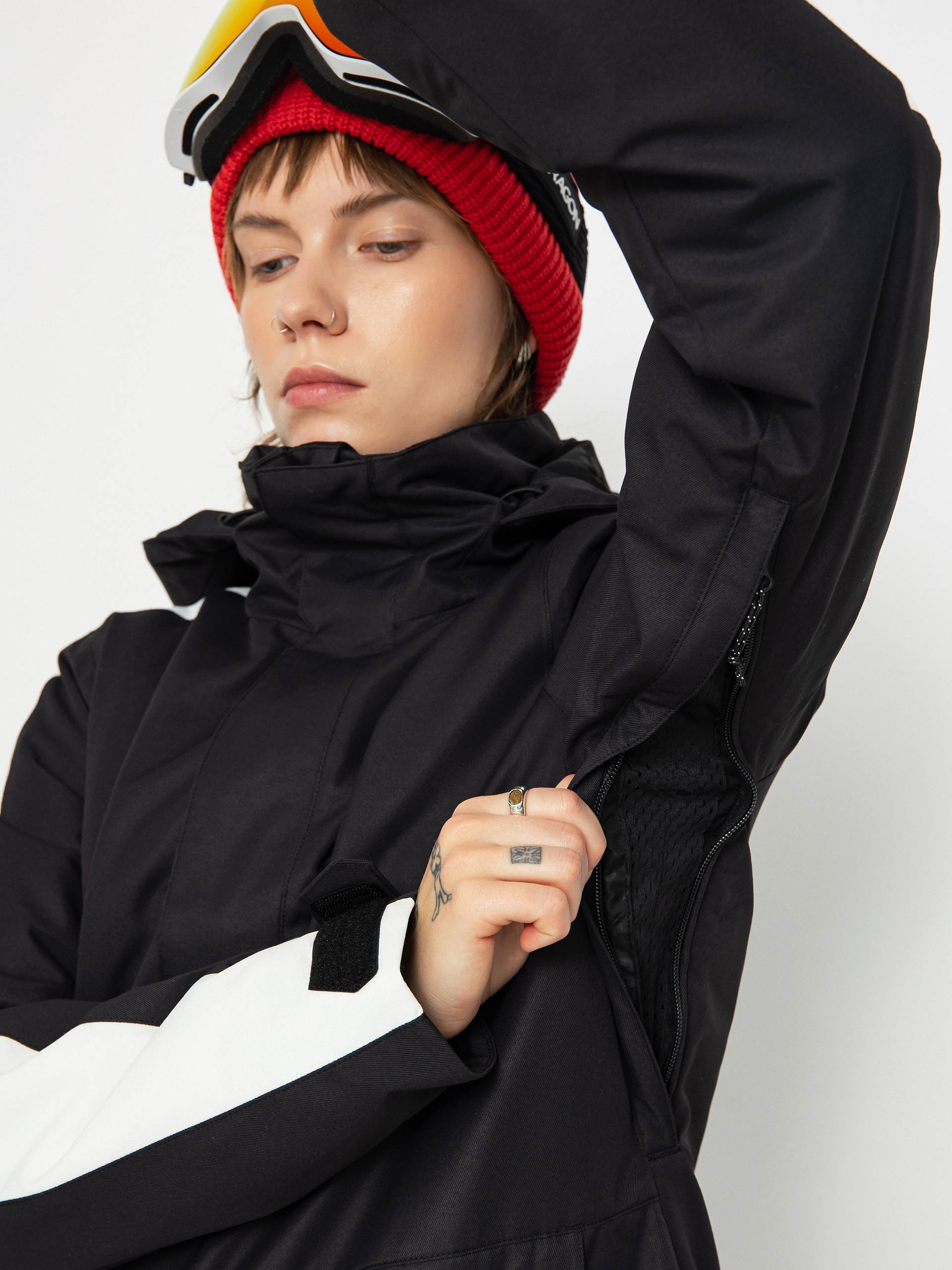 Womens Volcom Westland Ins Snowboard jacket (black)