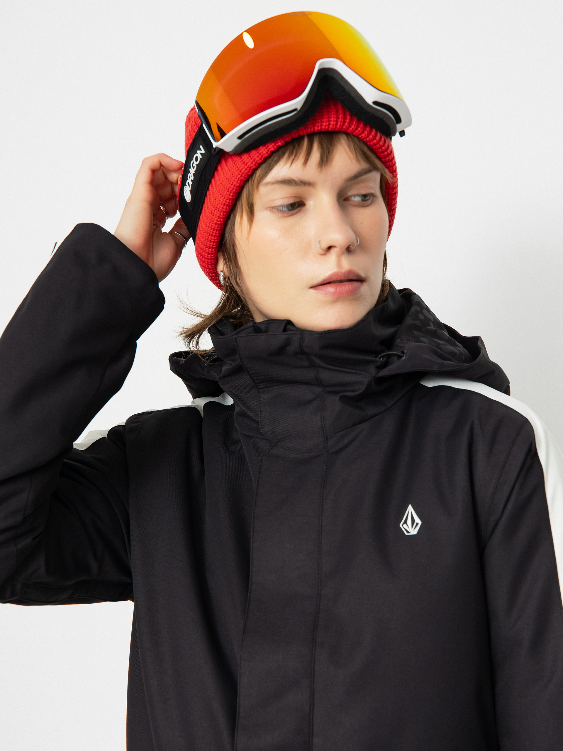 Womens Volcom Westland Ins Snowboard jacket (black)