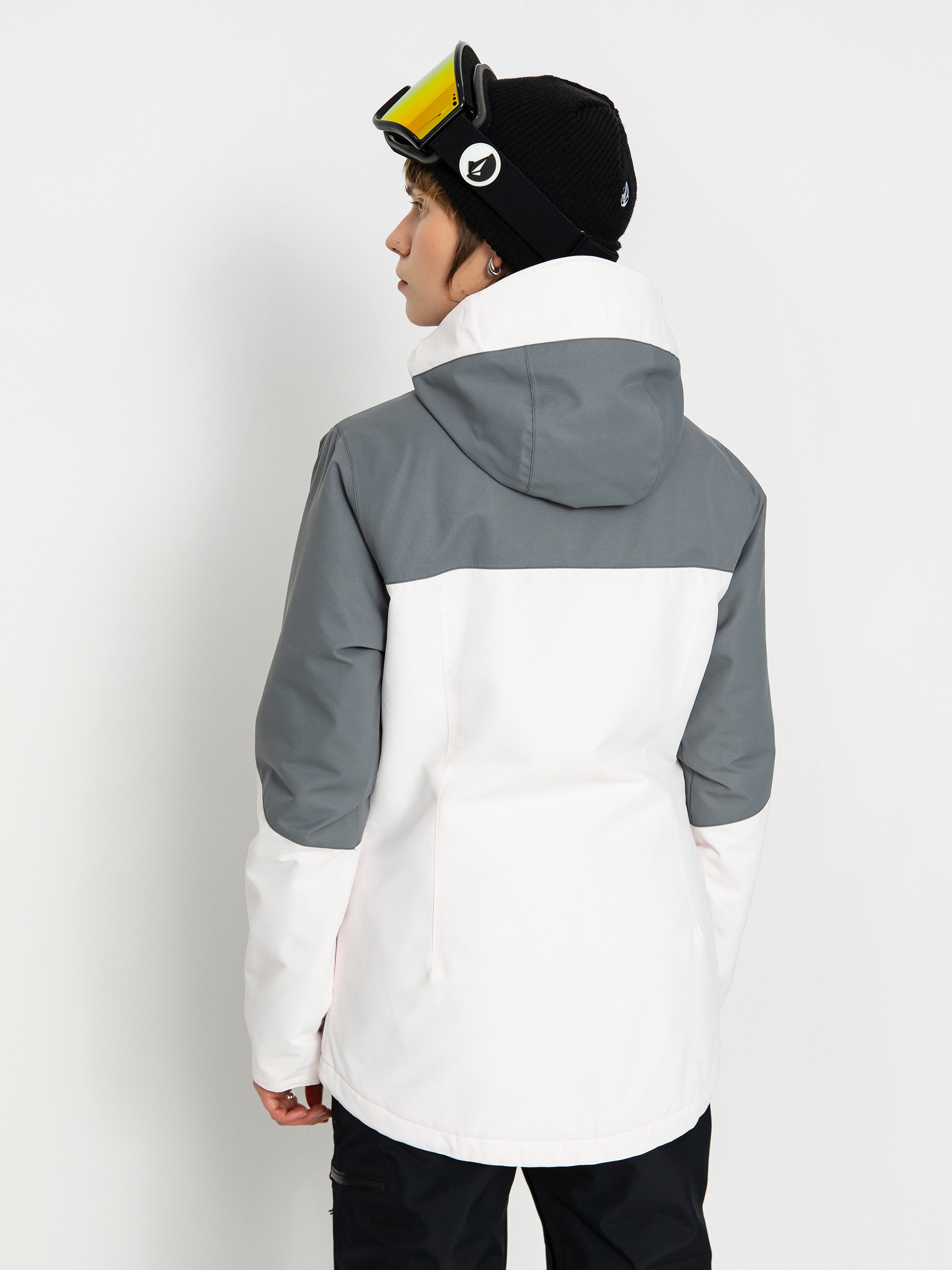 Damen Volcom Bolt Ins Snowboardjacke (calcite)