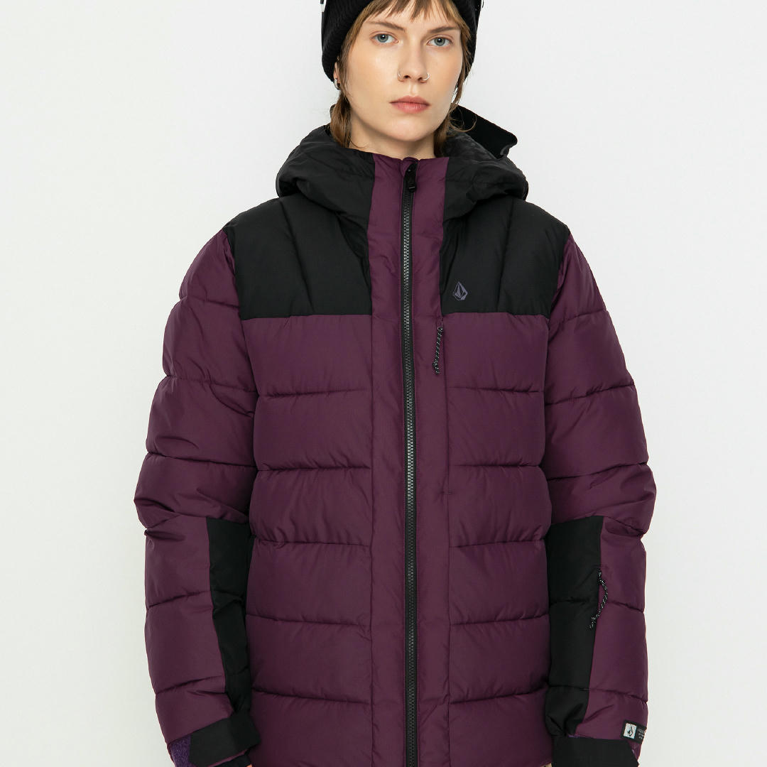 Volcom Puffleup Snowboard jacket Wmn (blackberry)