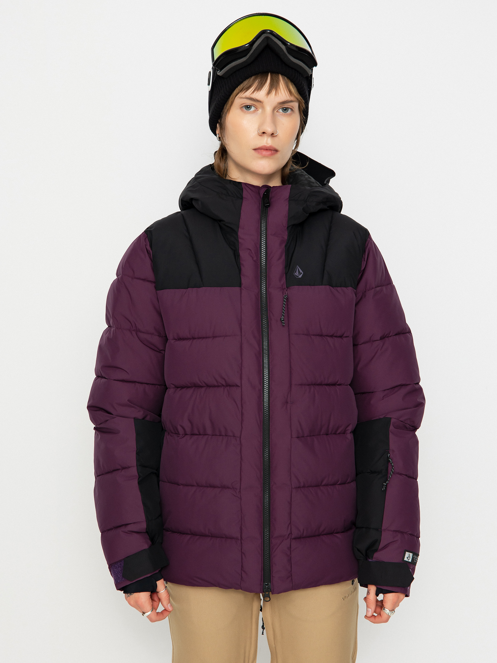 Volcom Puffleup Snowboard jacket Wmn (blackberry)