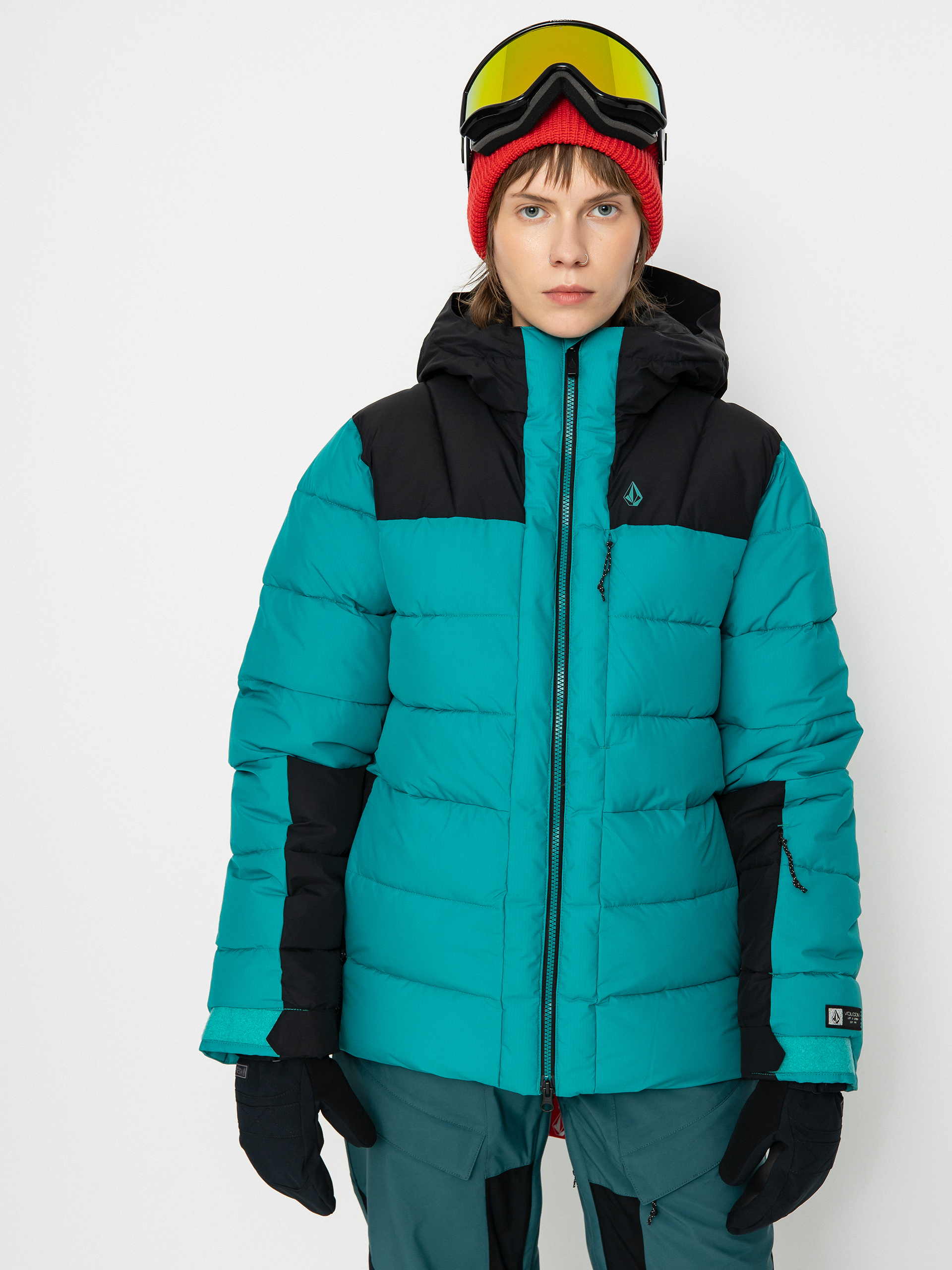 Volcom Puffleup Snowboardjacke Wmn (vibrant green)