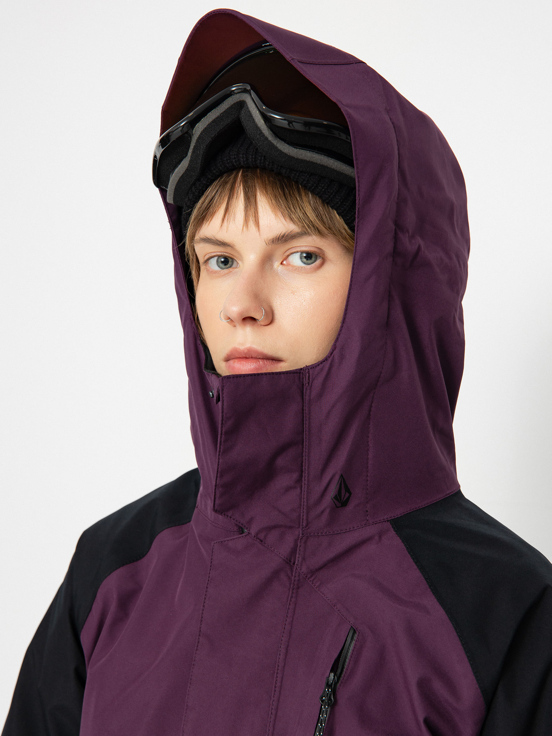 Damen Volcom V.Co Aris Gore Tex Snowboardjacke (blackberry)