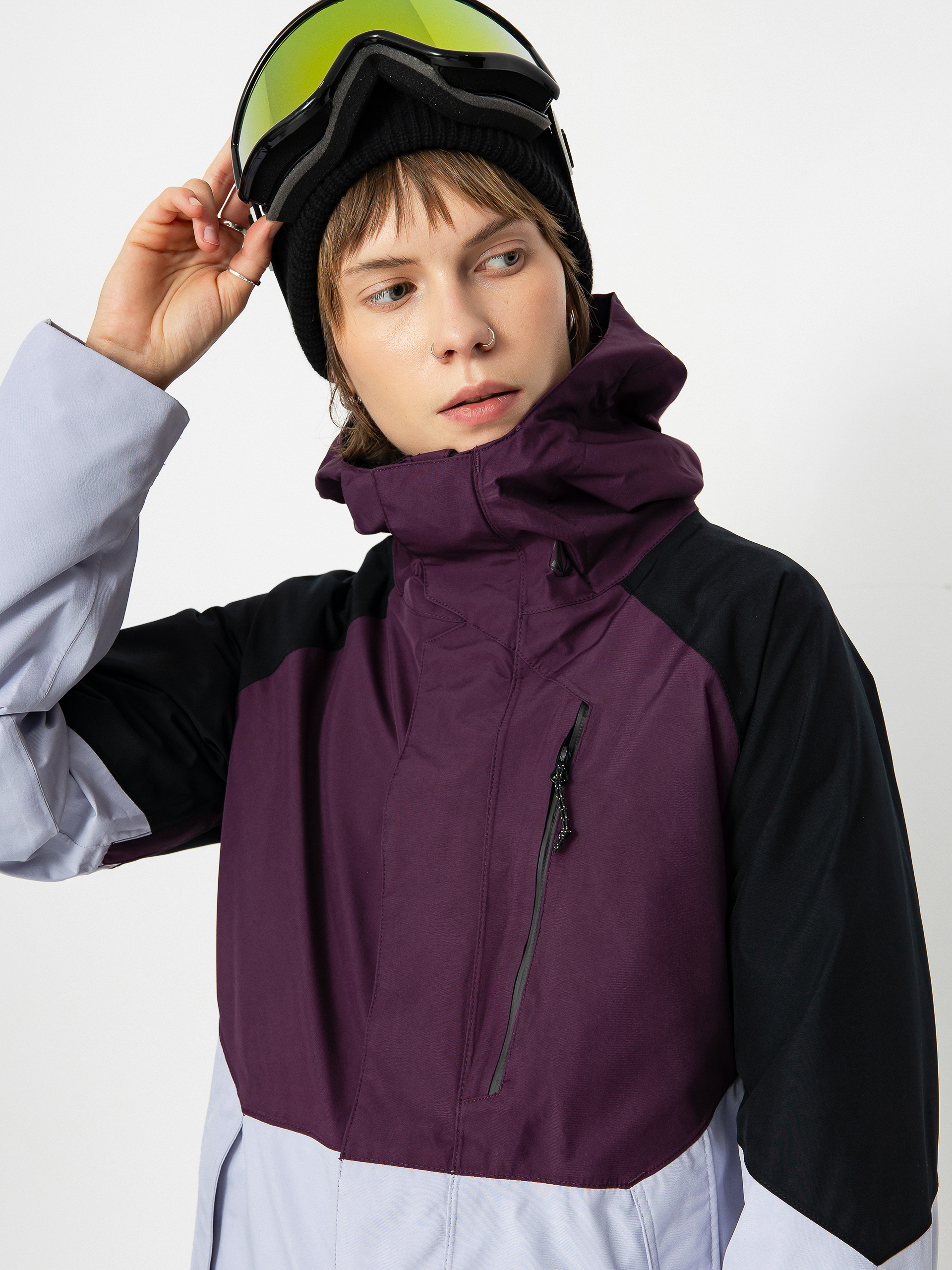 Damen Volcom V.Co Aris Gore Tex Snowboardjacke (blackberry)