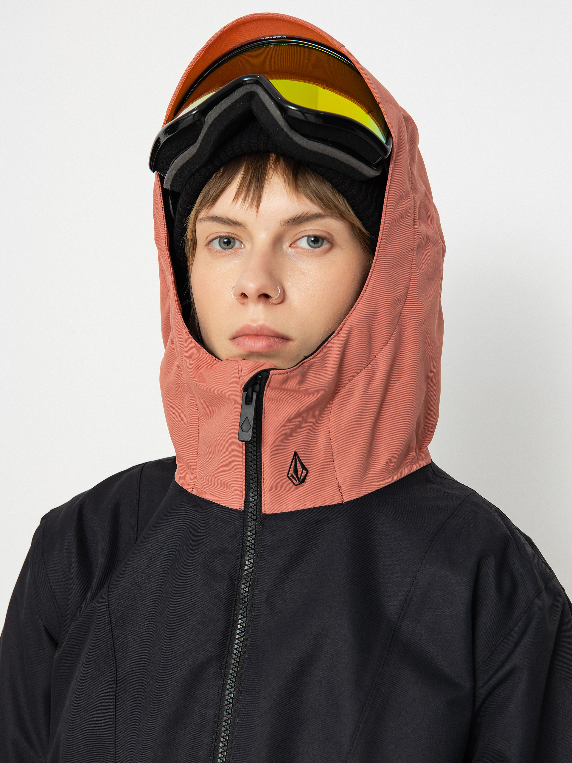 Volcom Ashfield Pullover Snowboard jacket Wmn - pink (earth pink)