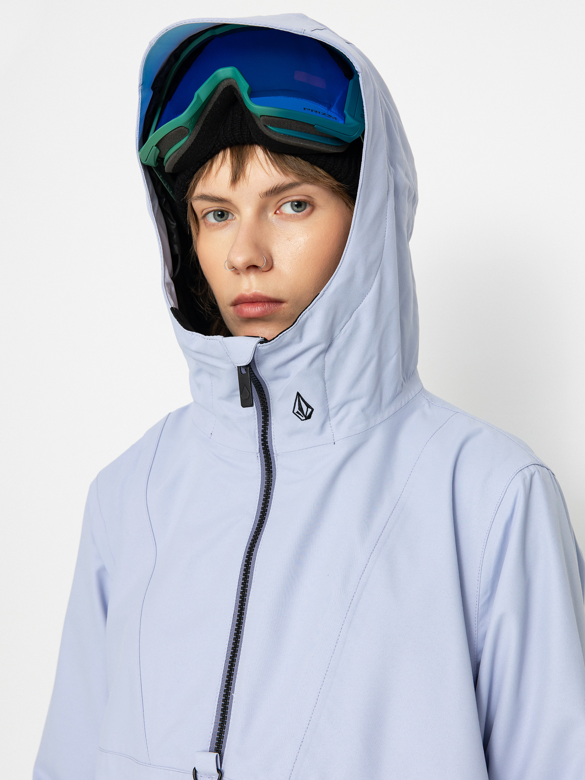 Damen Volcom Ashfield Pullover Snowboardjacke (lilac ash)