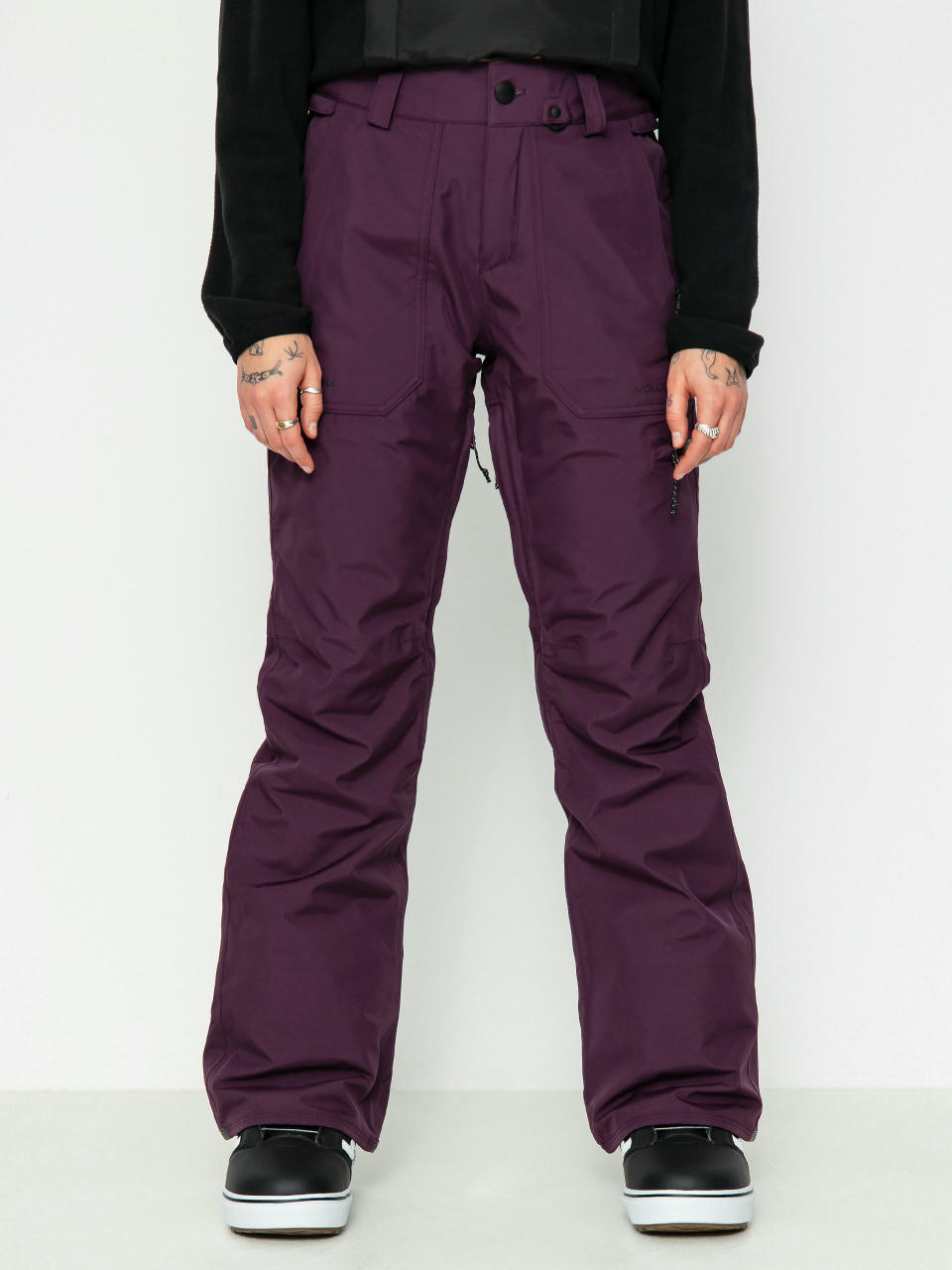 Damen Volcom Knox Ins Gore Tex Snowboardhose (blackberry)