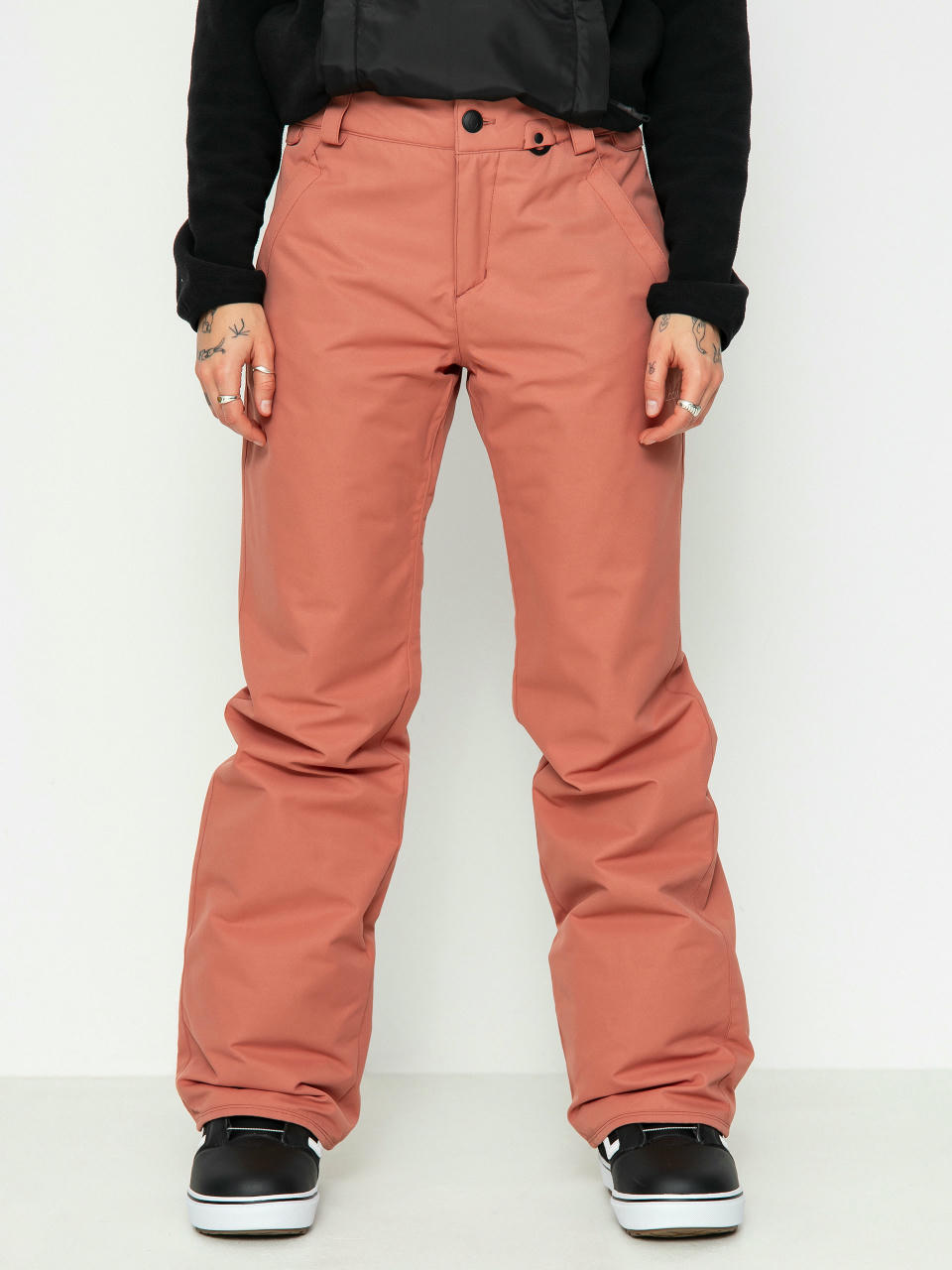 Womens Volcom Frochickie Ins Snowboard pants (earth pink)