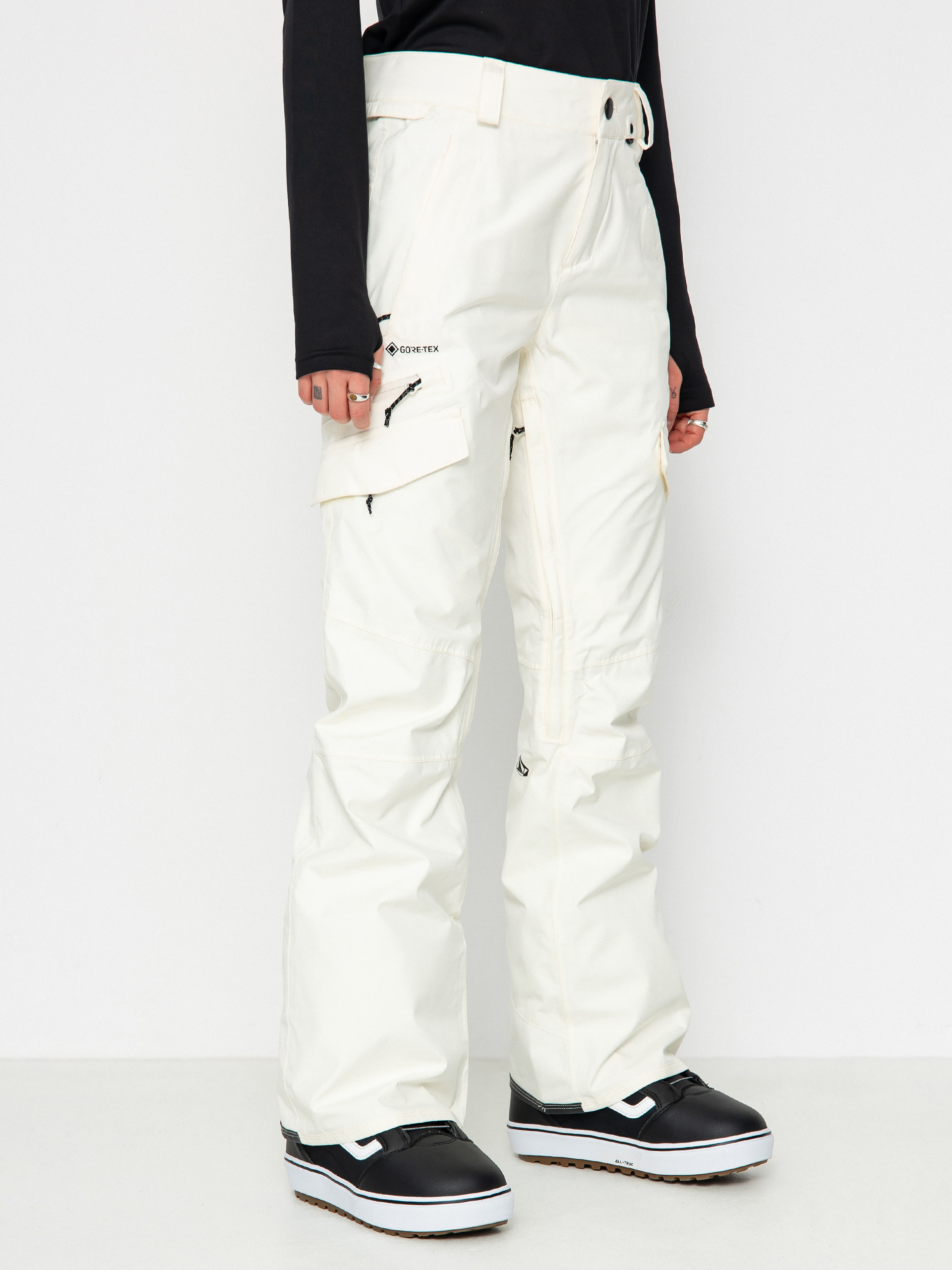 Womens Volcom Aston Gore Tex Snowboard pants (moonbeam)