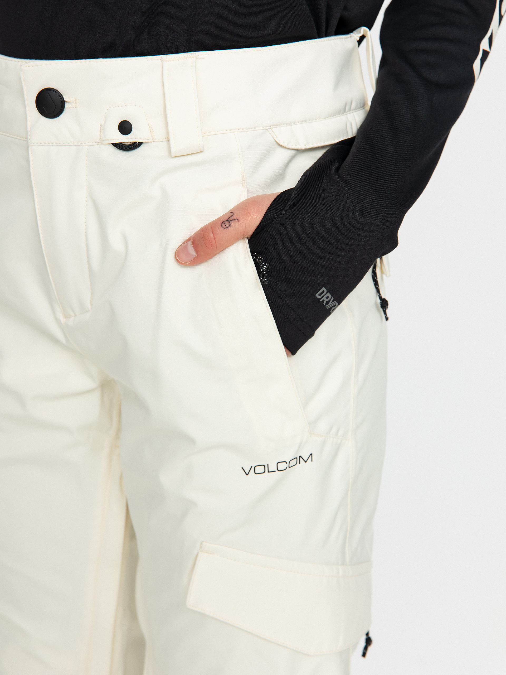 Womens Volcom Aston Gore Tex Snowboard pants (moonbeam)