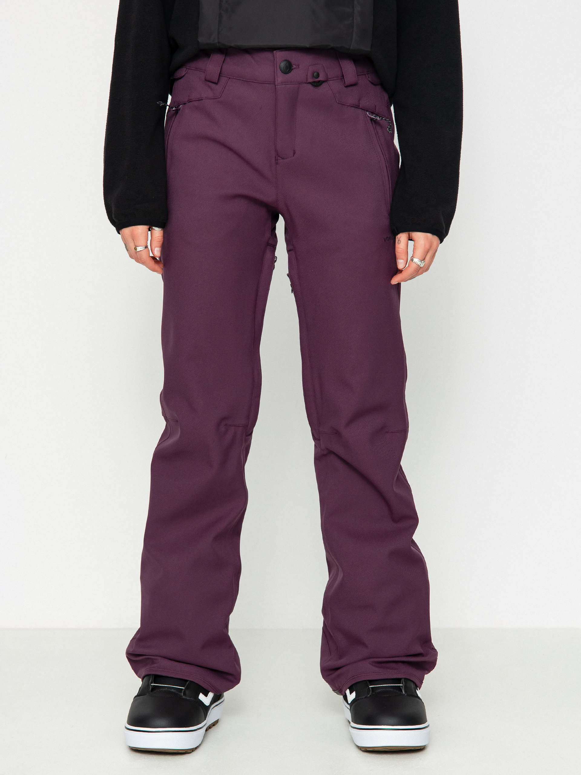 Womens Volcom Species Stretch Snowboard pants (blackberry)