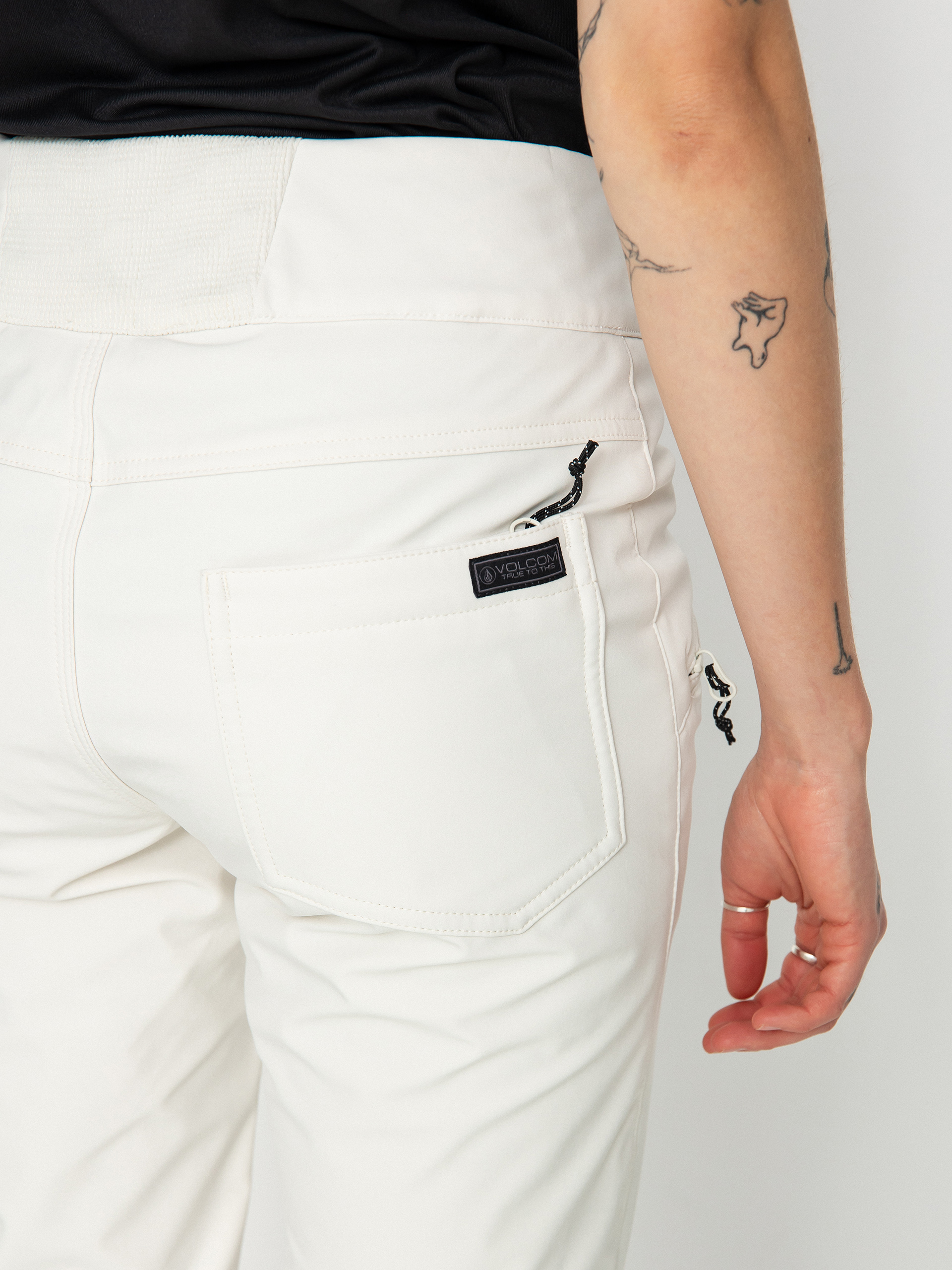 Damen Volcom Battle Stretch Hr Snowboardhose (moonbeam)