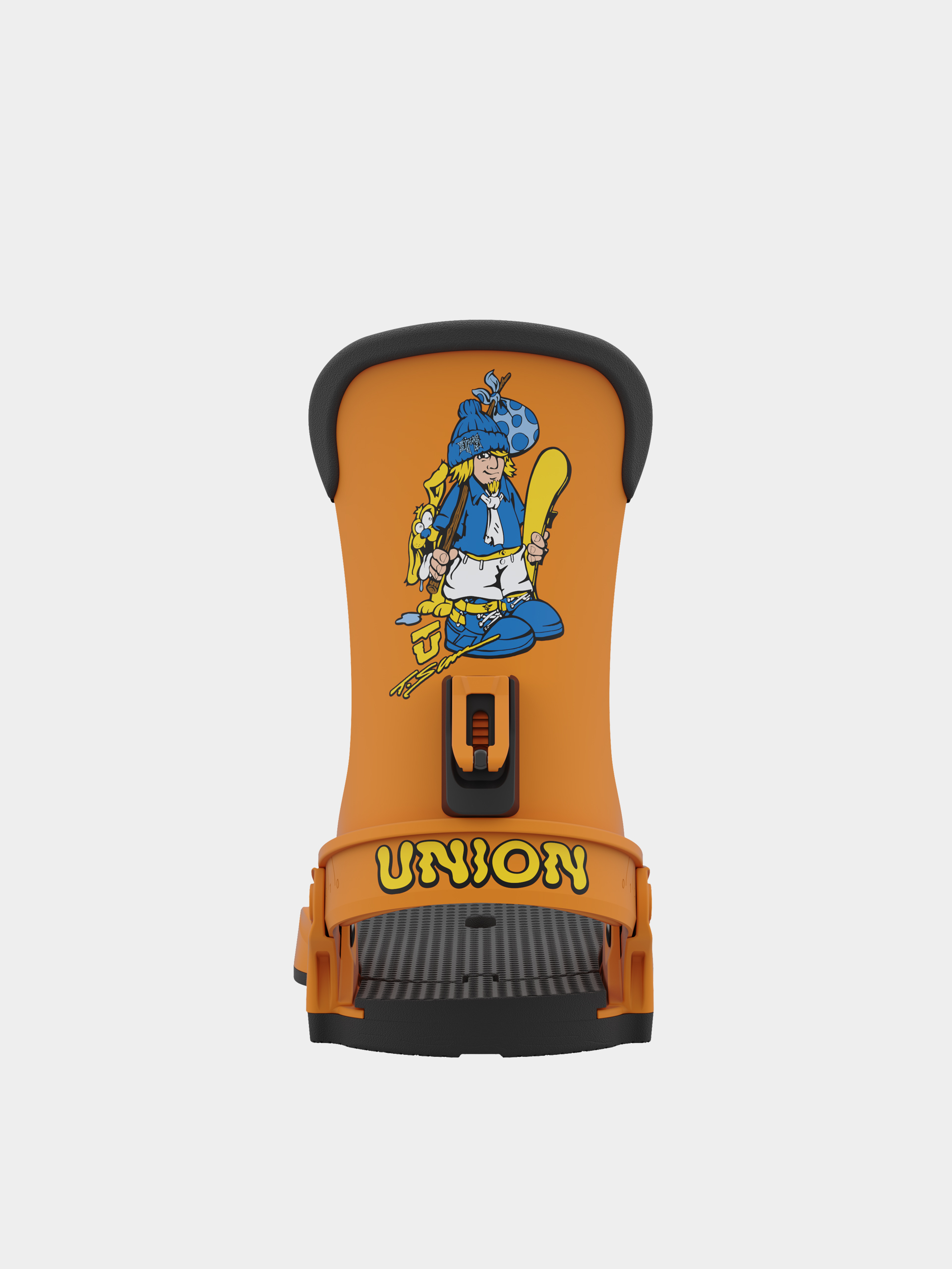 Mens Union Sims Nub 93 Snowboard bindings (orange)