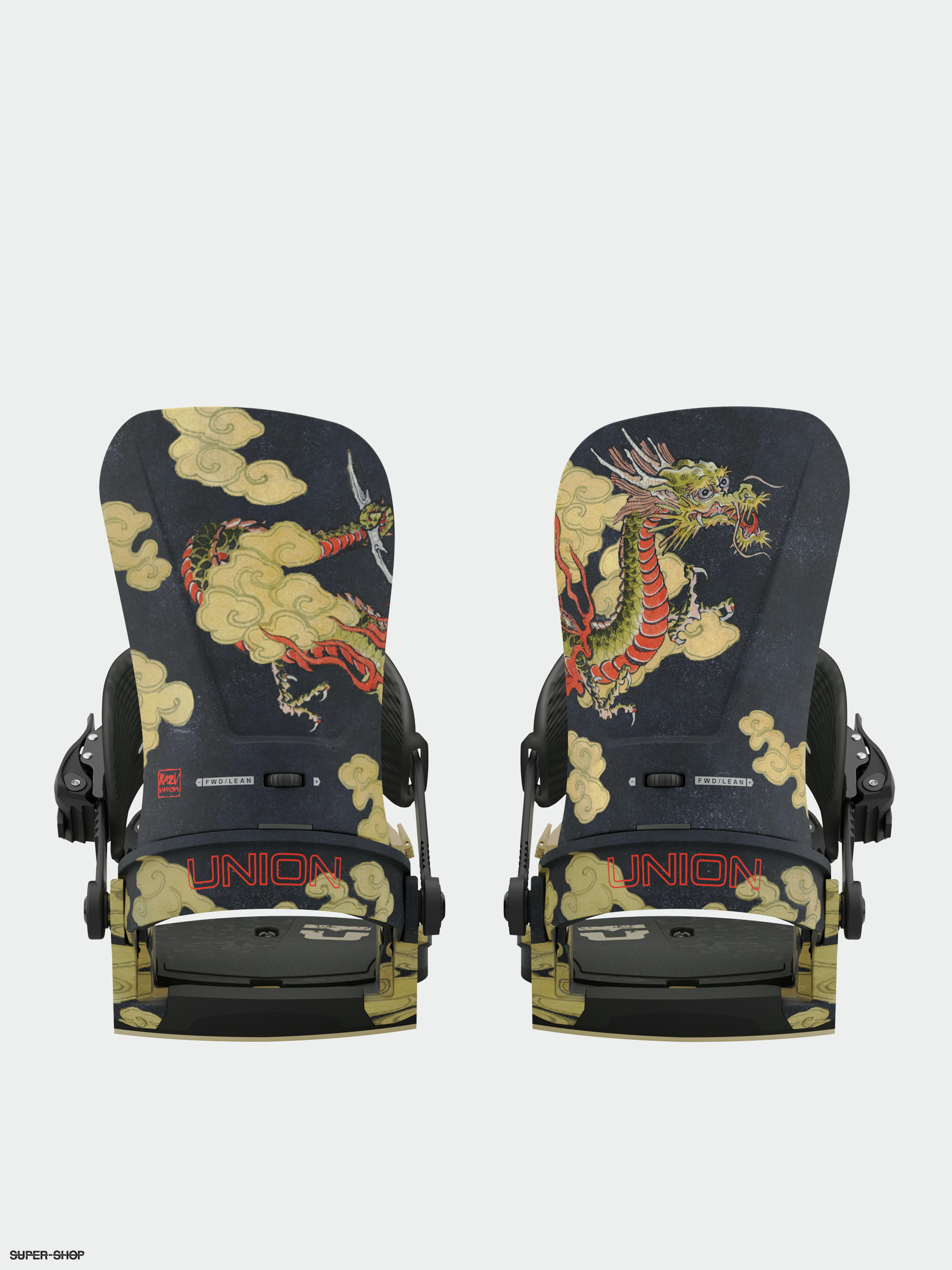 Union Kazu Kakubo Snowboard bindings (dragon)