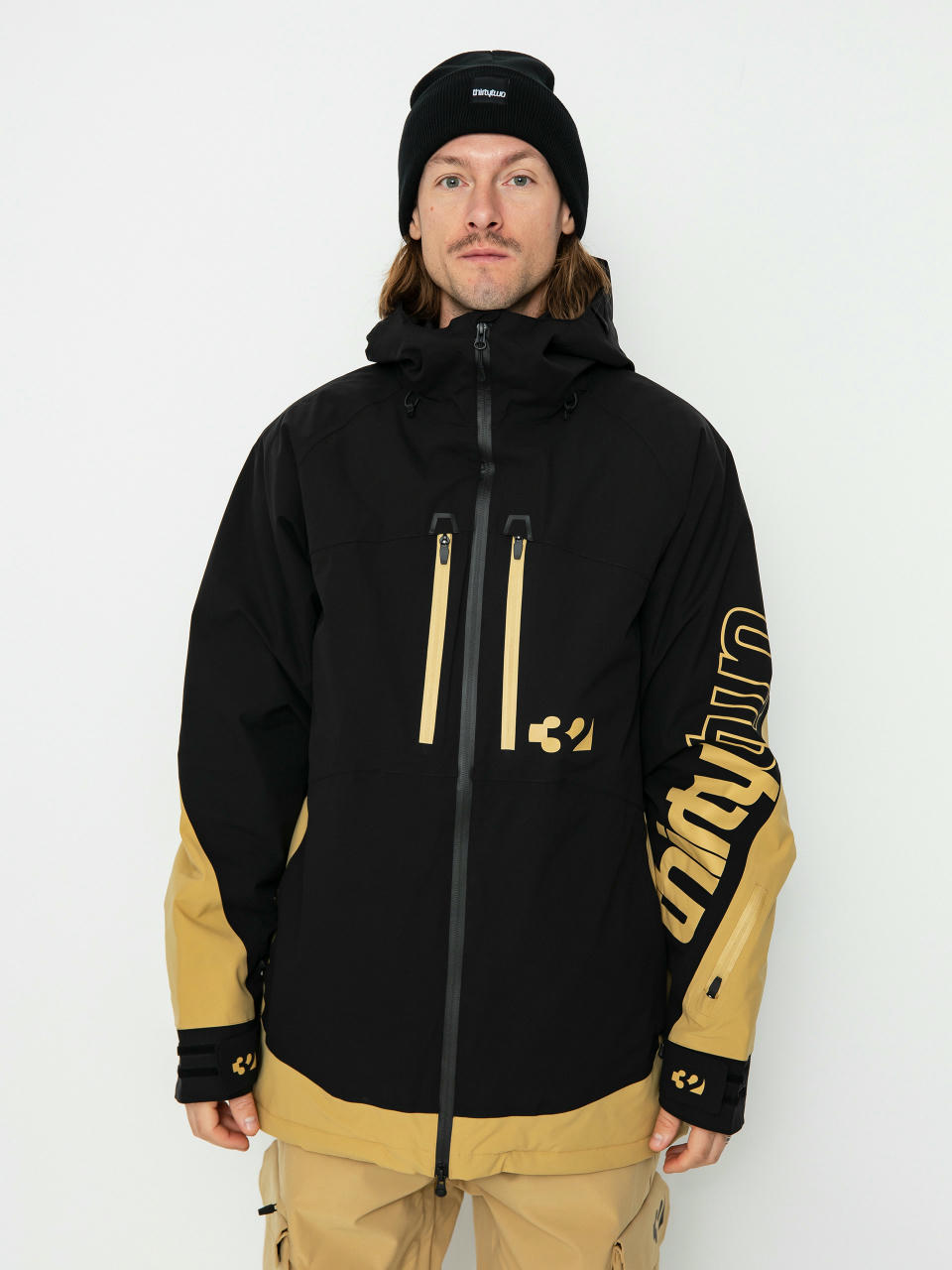 ThirtyTwo Lashed Insulated Snowboardjacke (black/tan)