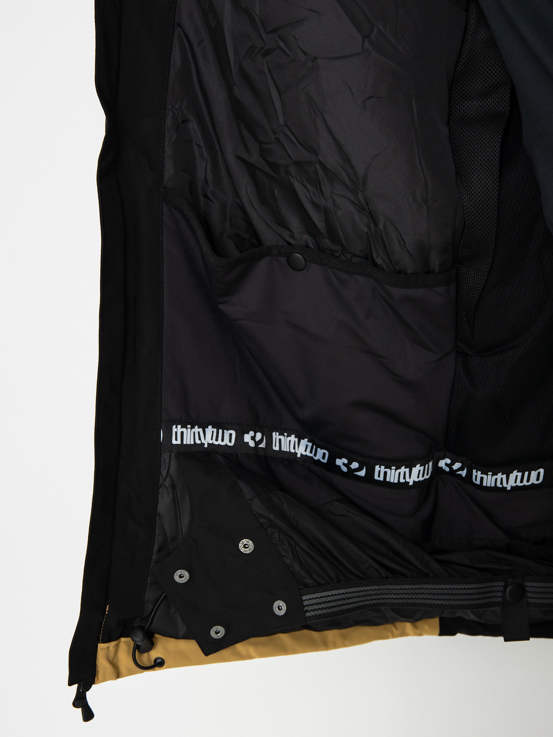 Herren ThirtyTwo Lashed Insulated Snowboardjacke (black/tan)