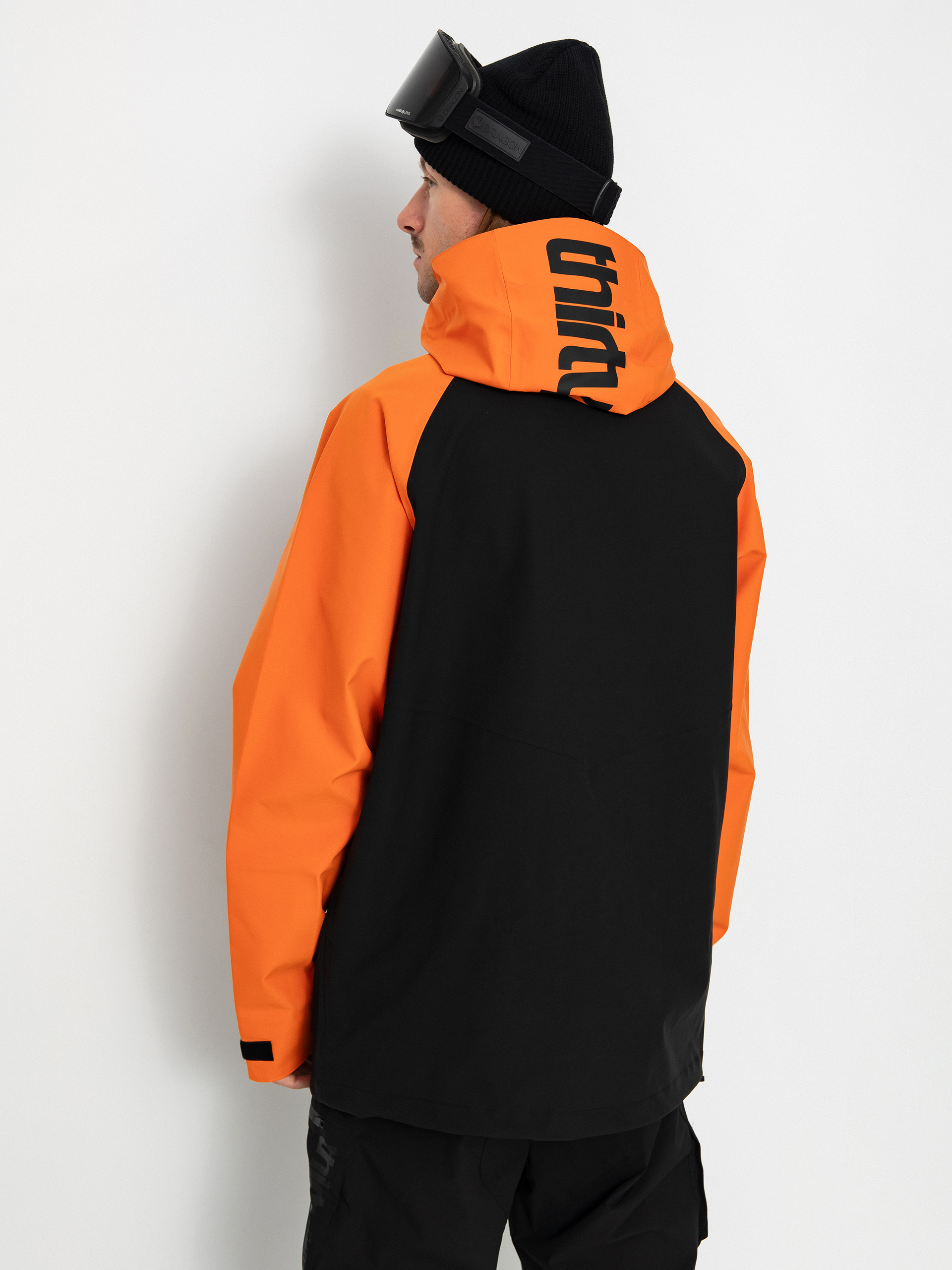 ThirtyTwo Grasser Snowboard jacket - black (black/orange)
