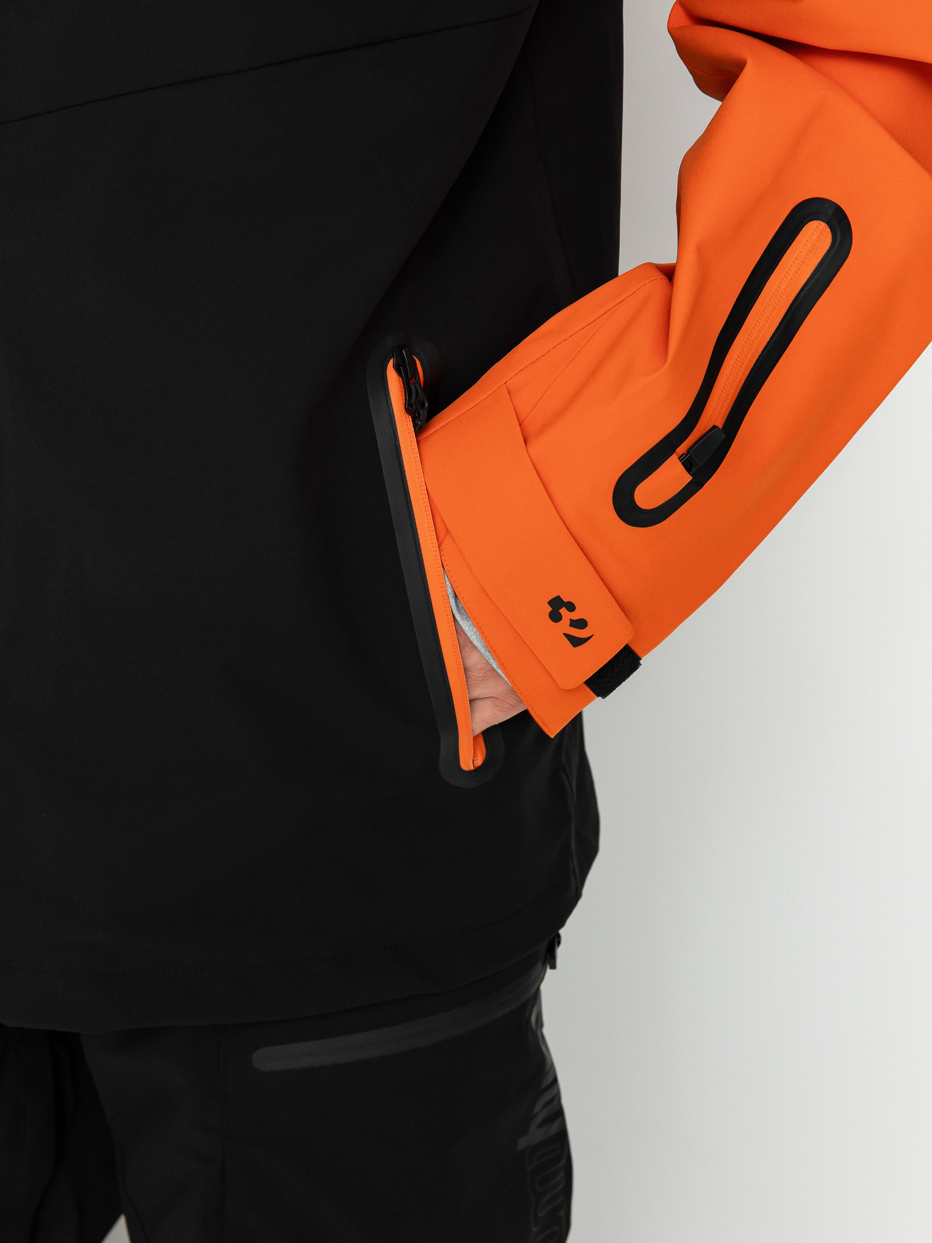 Mens ThirtyTwo Grasser Snowboard jacket (black/orange)