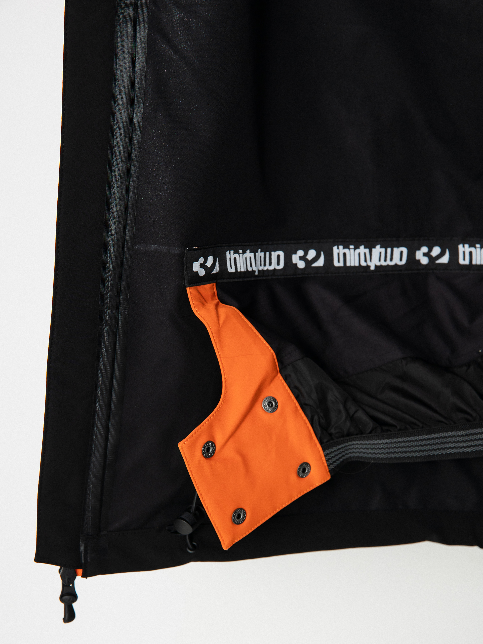 ThirtyTwo Grasser Snowboard jacket - black (black/orange)