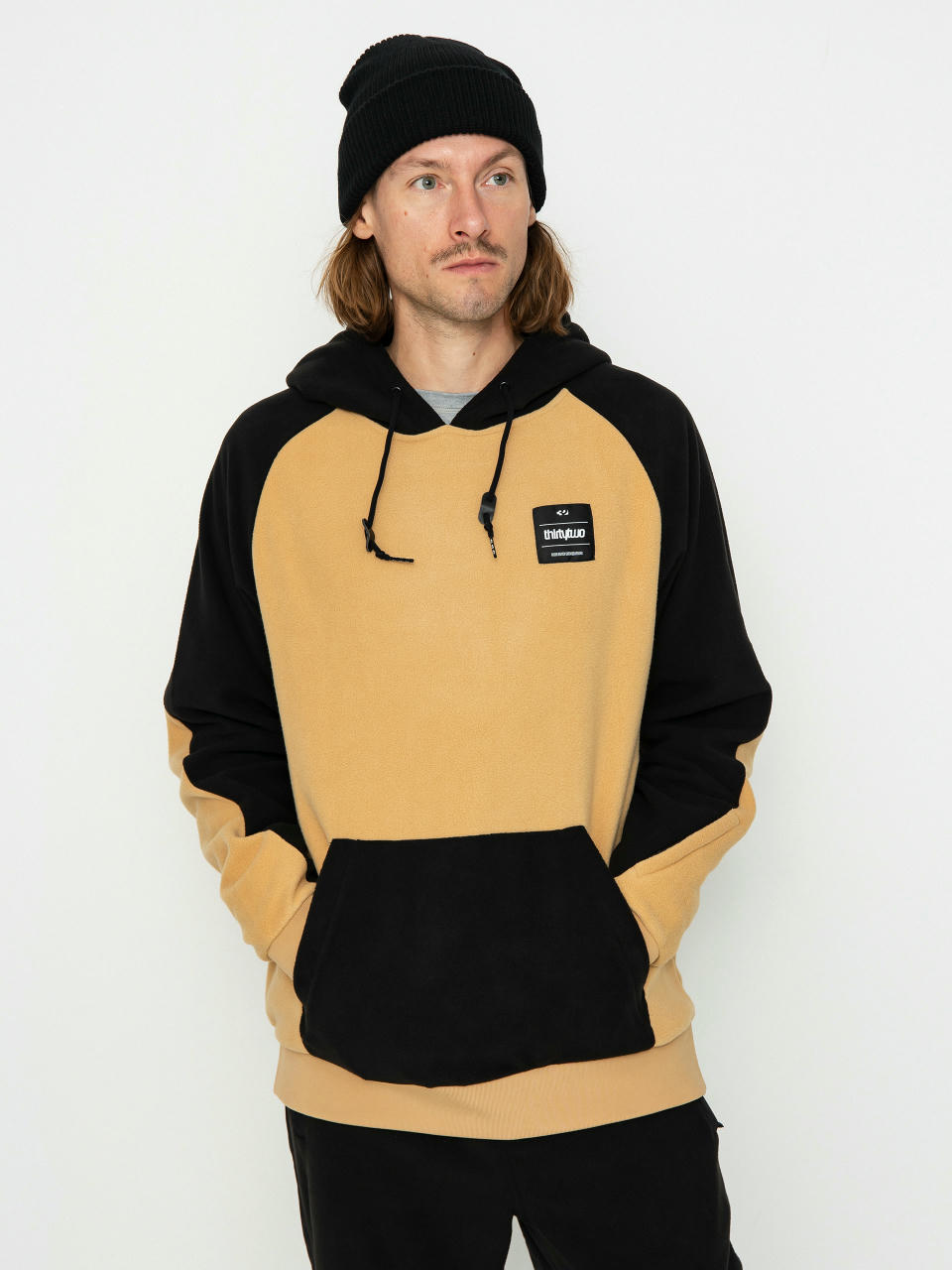 ThirtyTwo Rest Stop Hoodie (black/tan)