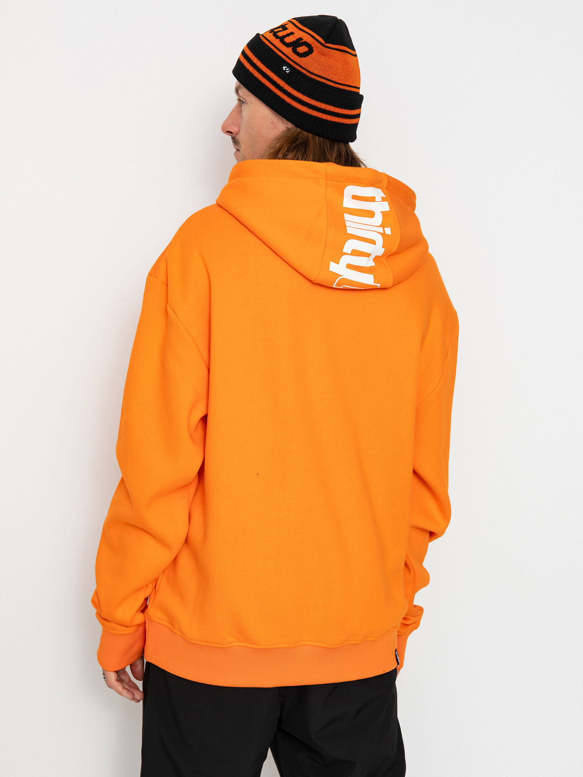 Mens ThirtyTwo Double Tech Active sweatshirt (orange)