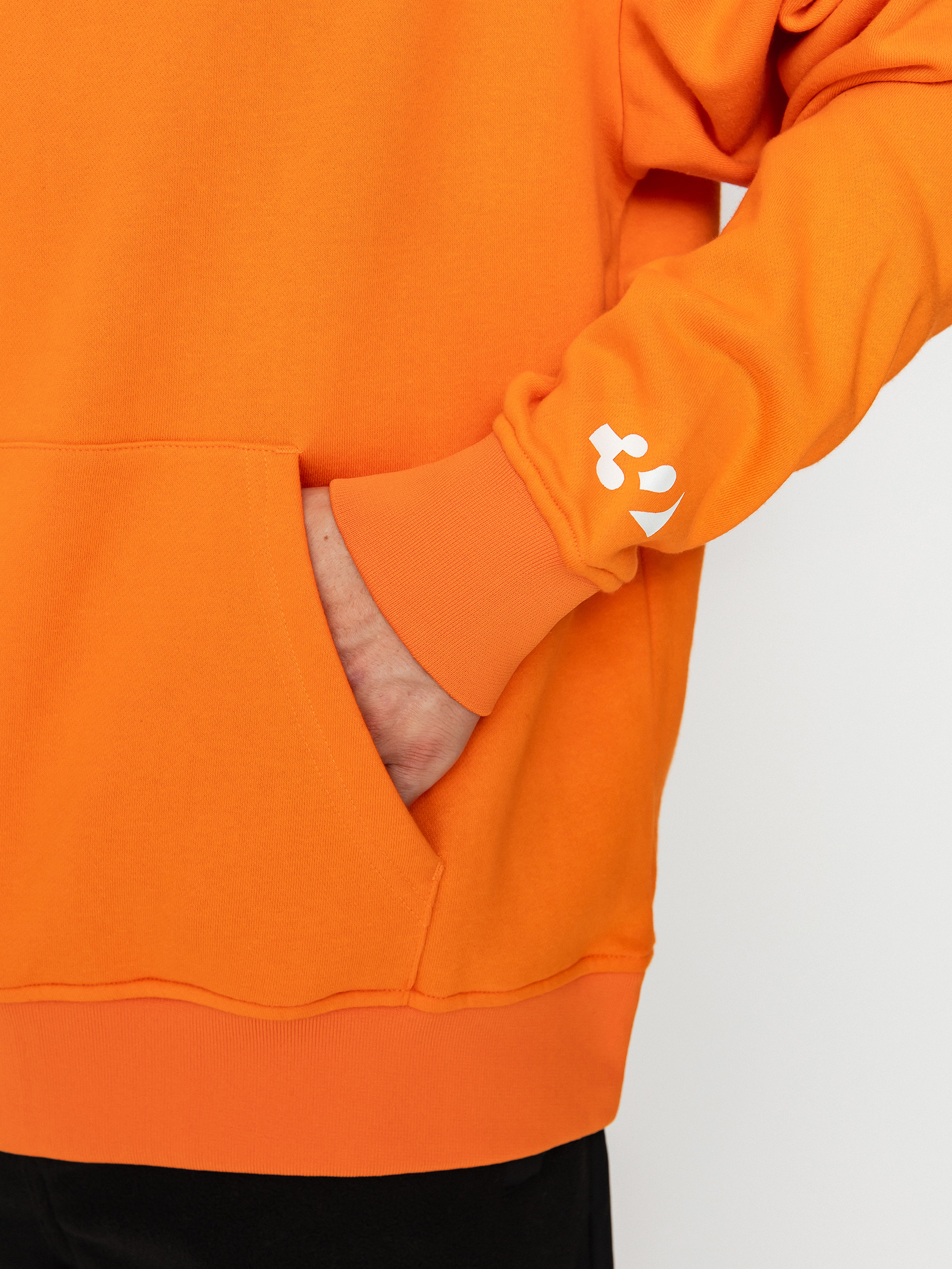 Mens ThirtyTwo Double Tech Active sweatshirt (orange)