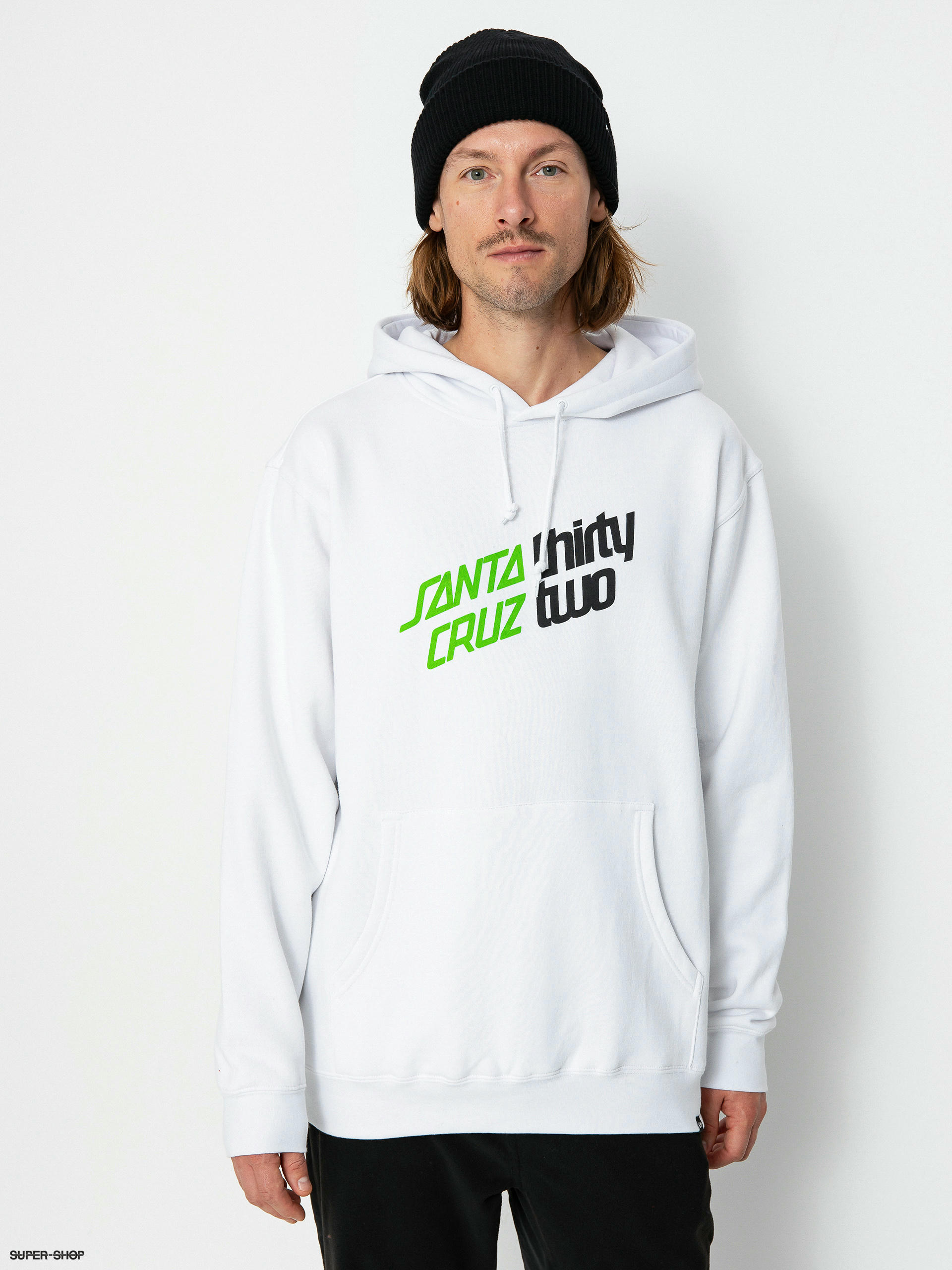 White santa store cruz hoodie