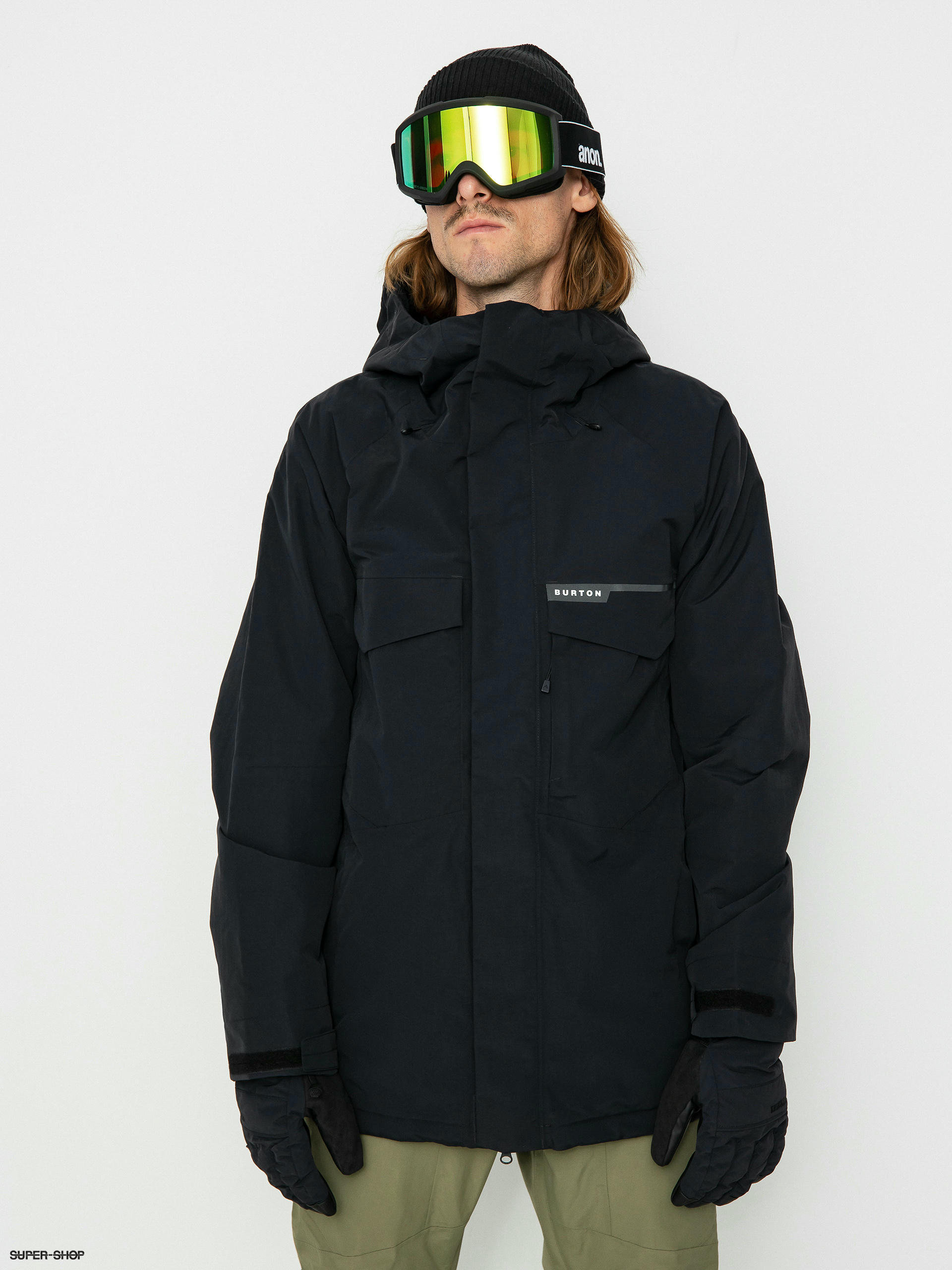 Burton covert shop jacket black