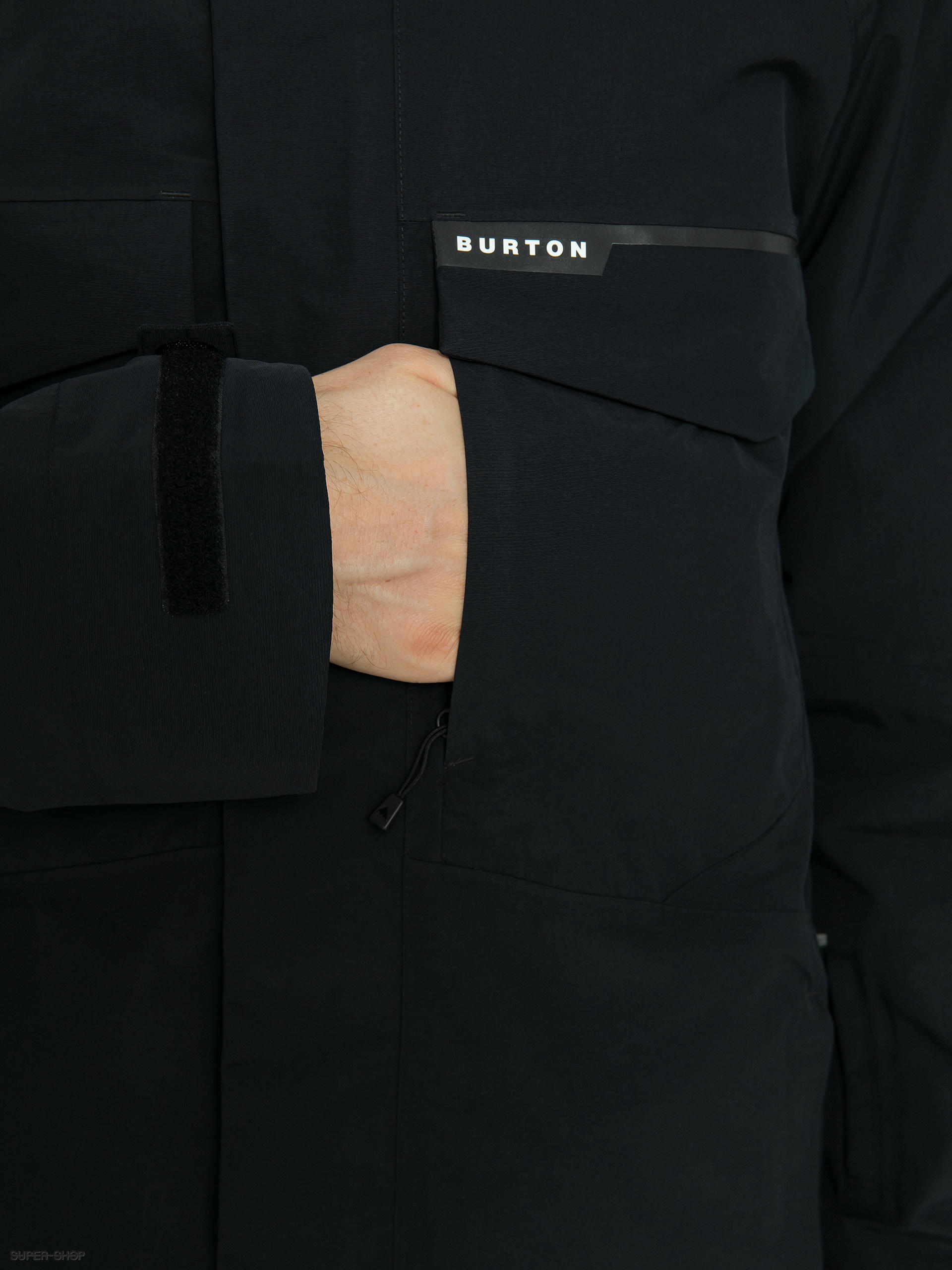 Burton paddox jacket clearance black