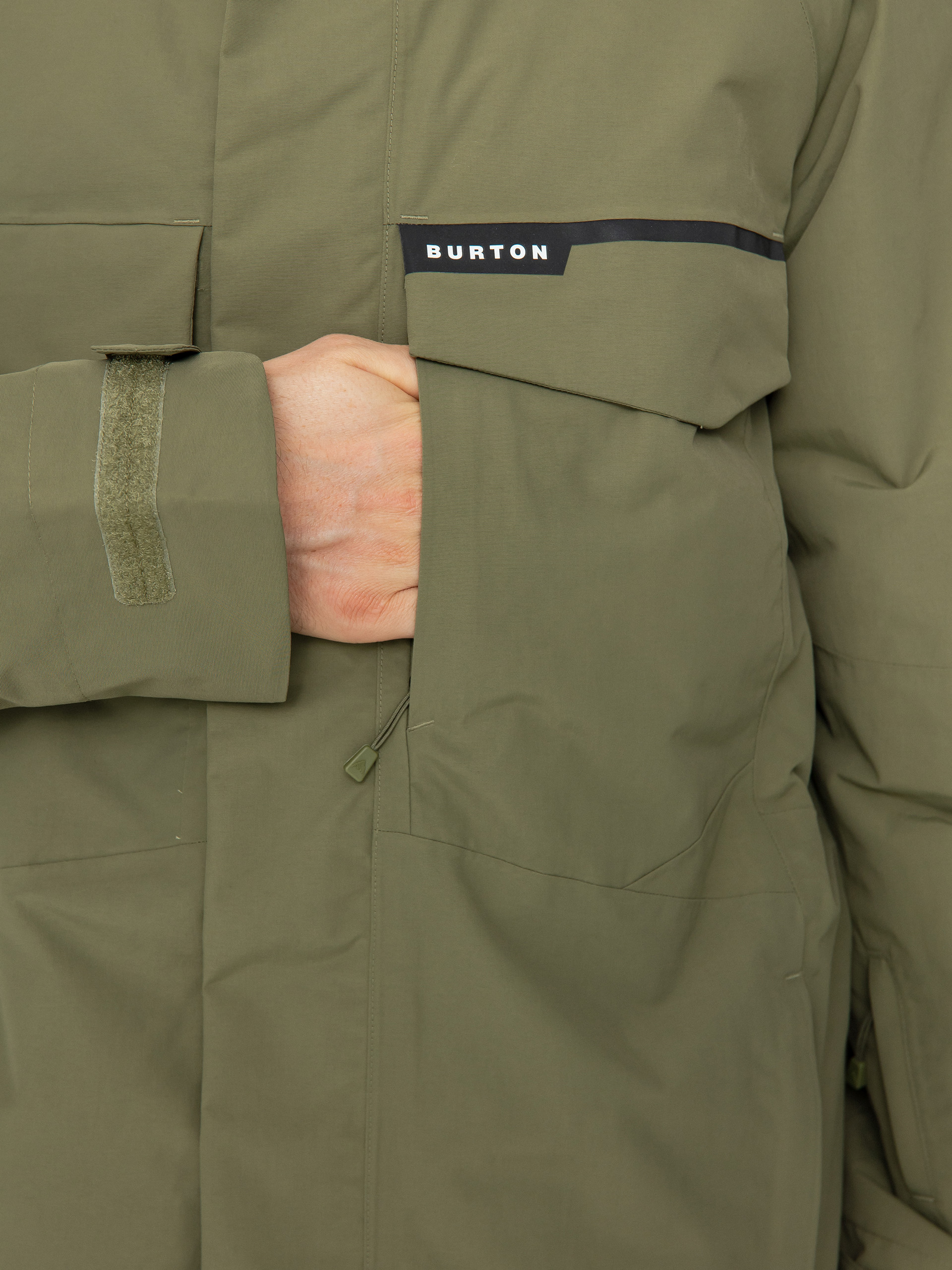 Herren Burton Covert 2.0 Snowboardjacke (forest moss)