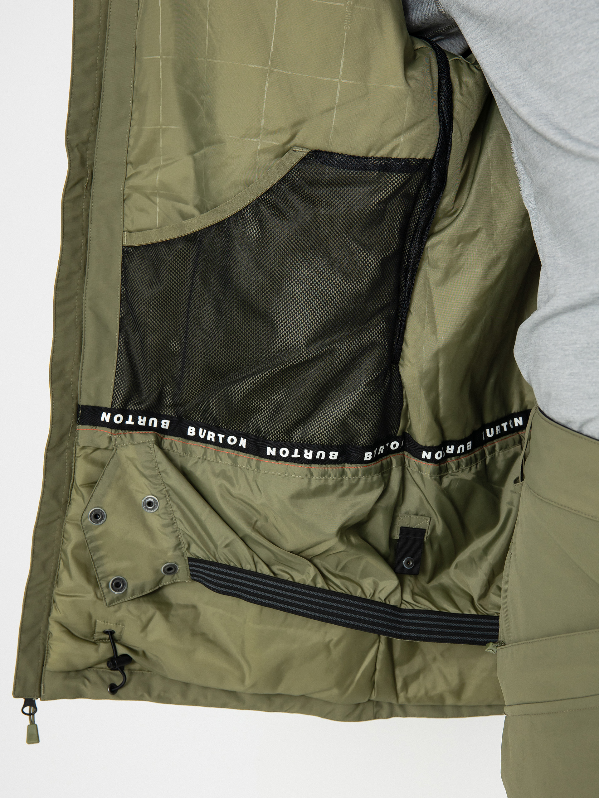 Herren Burton Covert 2.0 Snowboardjacke (forest moss)