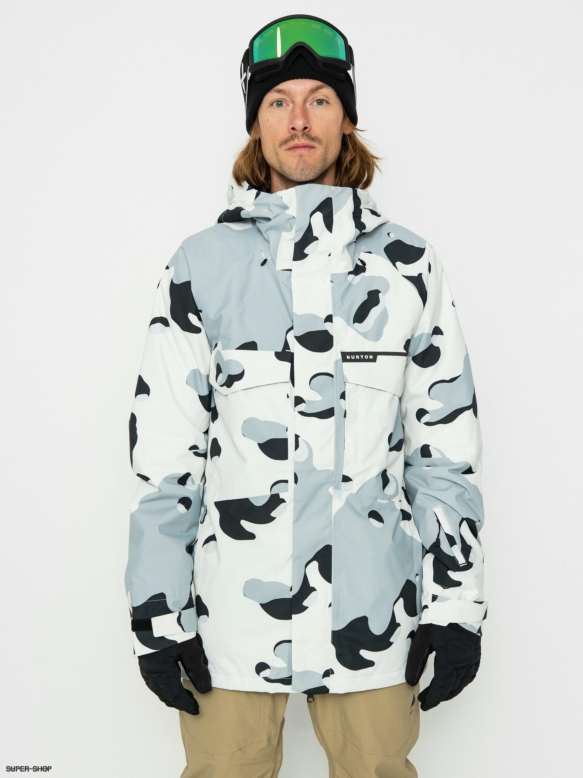 Burton camouflage outlet jacket