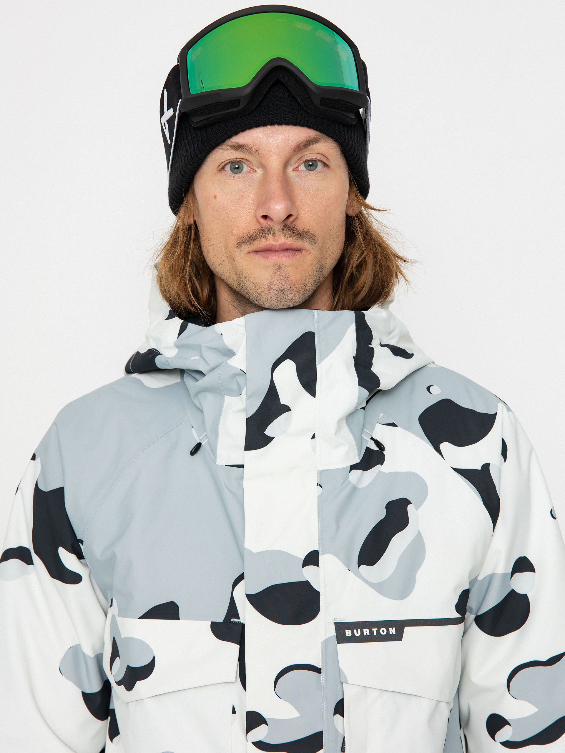 Burton Covert 2.0 Snowboard jacket - white, camo (stout white