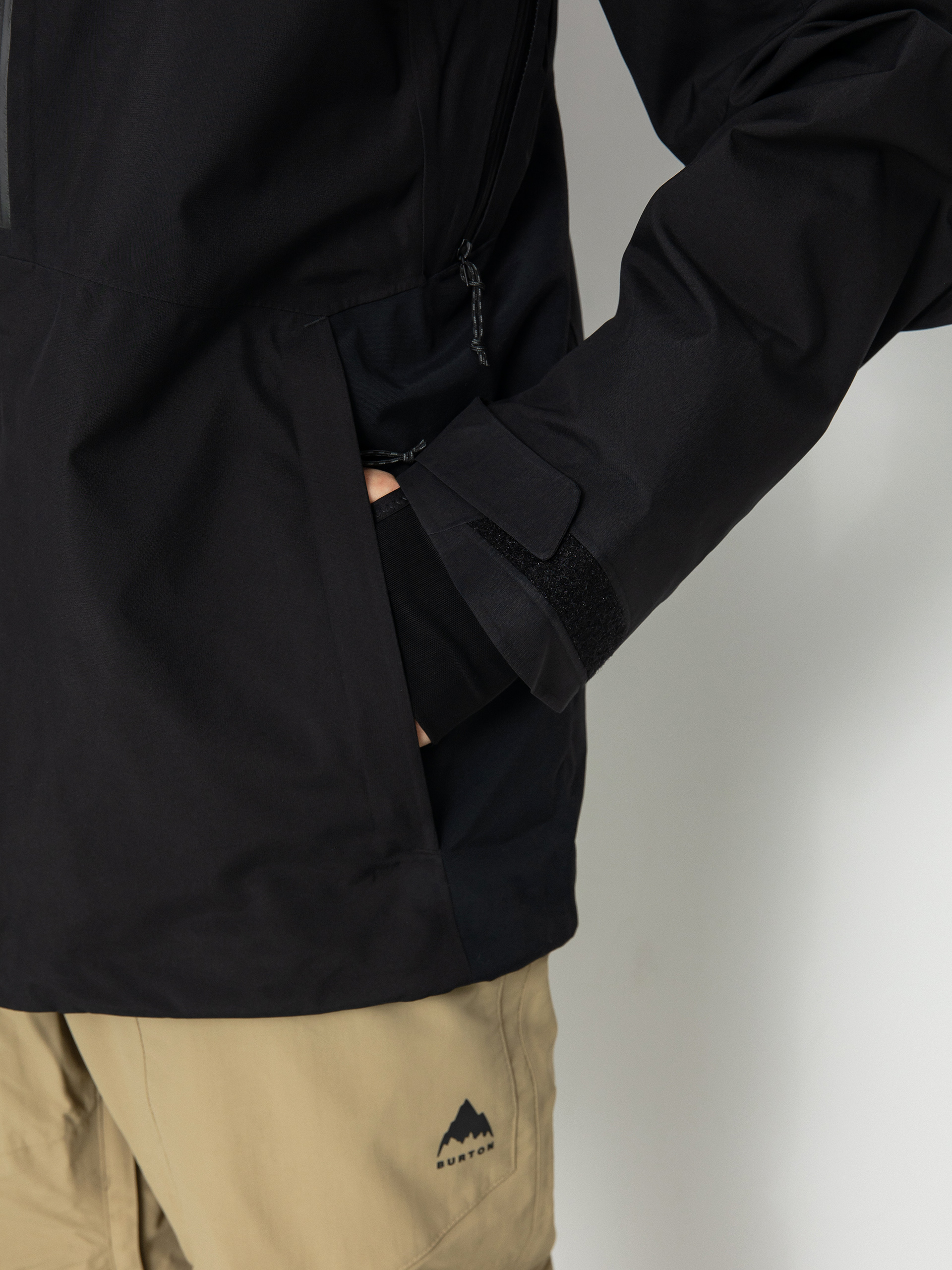 Mens Burton Ak Gore Swash Snowboard jacket (true black)