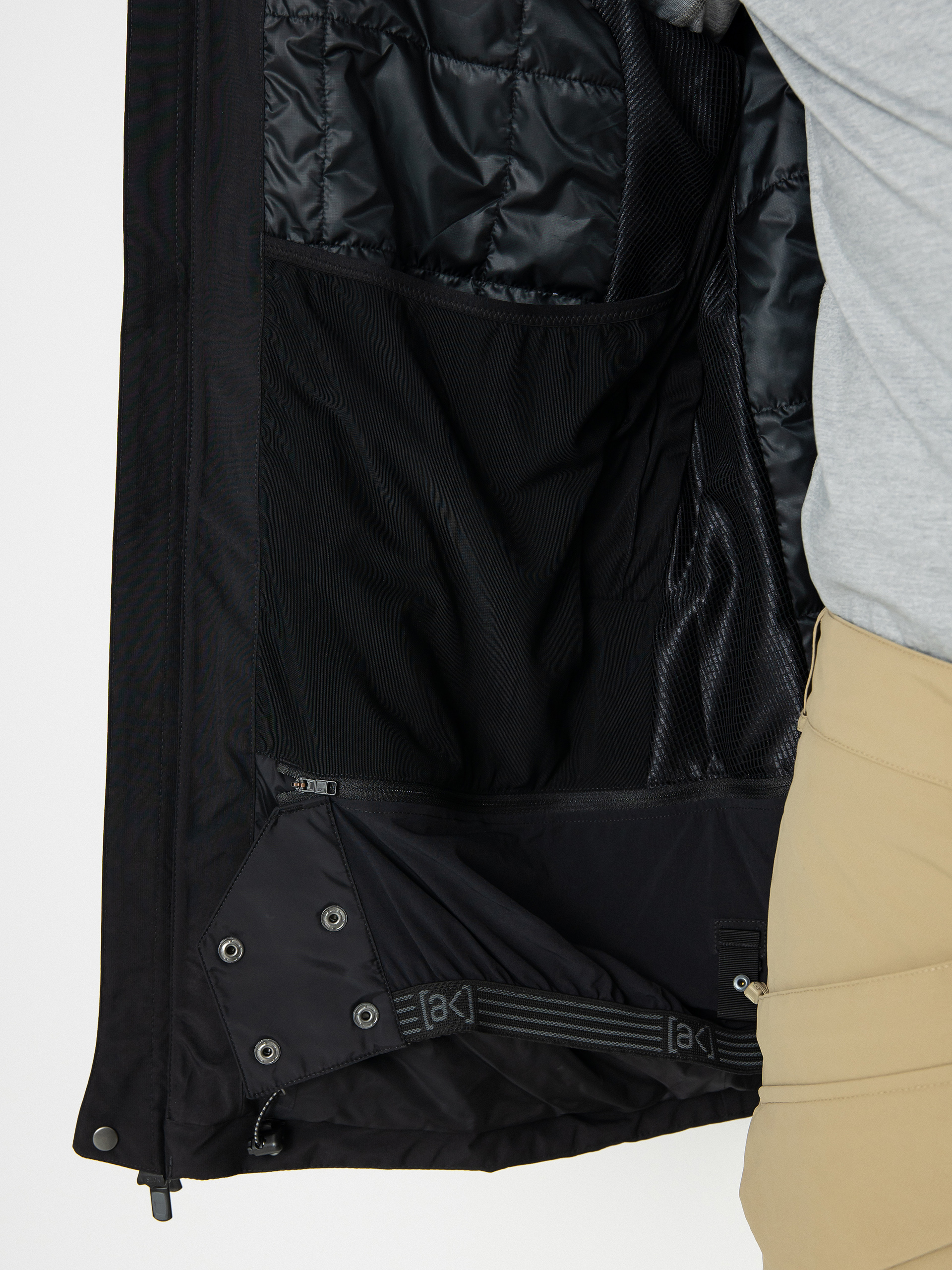 Mens Burton Ak Gore Swash Snowboard jacket (true black)