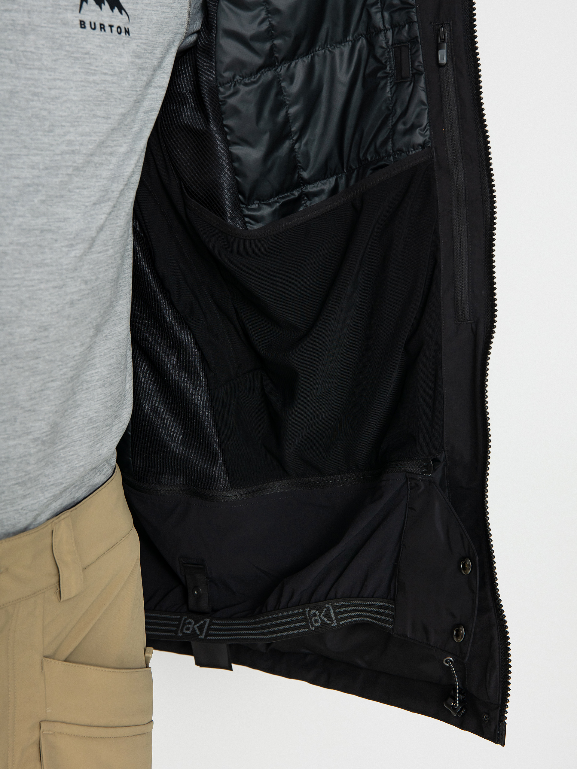 Mens Burton Ak Gore Swash Snowboard jacket (true black)